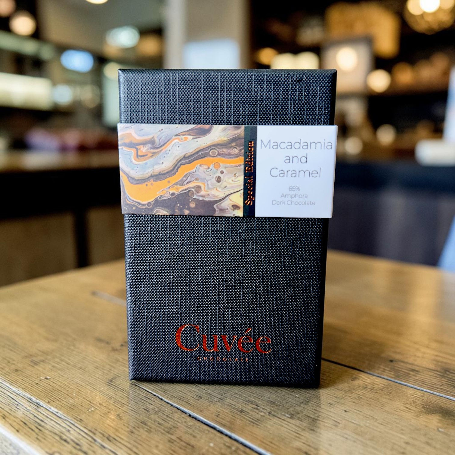 Cuvee Macadamia & Caramel Dark Chocolate