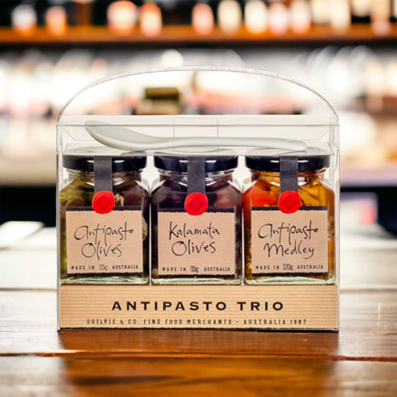 Antipasto Trio Gift Pack With Spoon