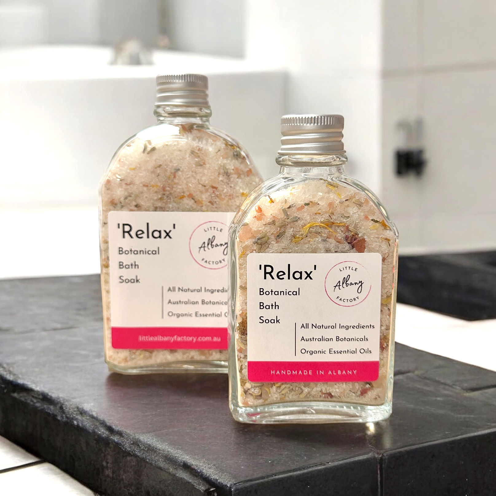 'Relax' Botanical Bath Soak - Keepsake Jar