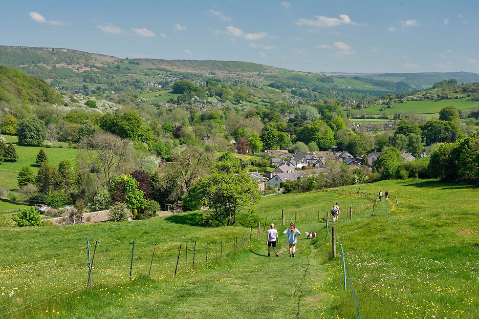 Stoney Middleton Peak District village