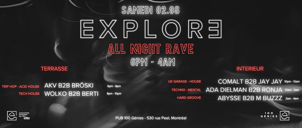 EXPLORE 6.0 - All Night Rave