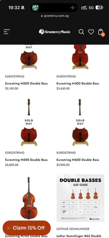 To Buy or Not to Buy: Buying, Renting, or Loaning a Double Bass in Singapore