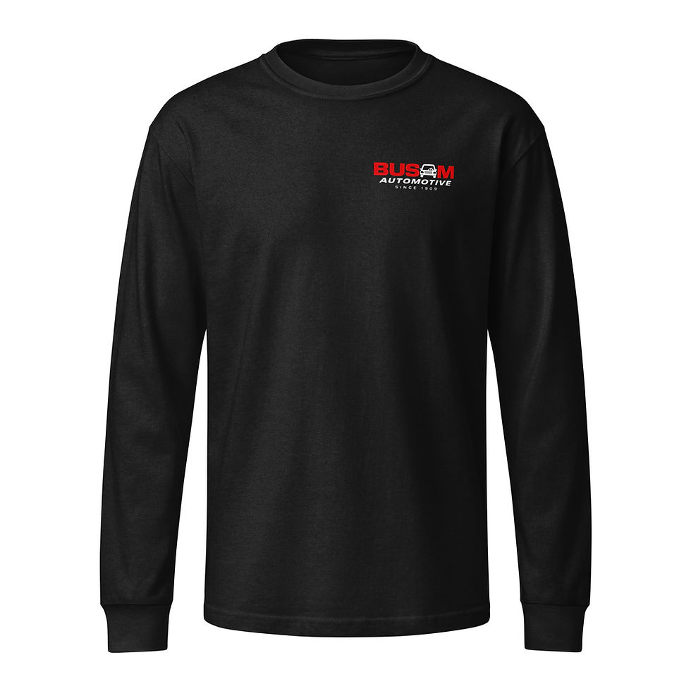Thumbnail: Unisex garment dye heavyweight long sleeve tee