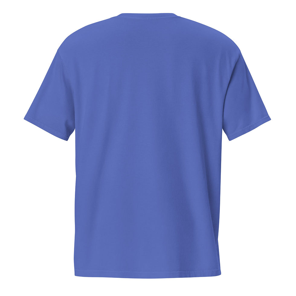 Thumbnail: Unisex garment-dyed pocket t-shirt