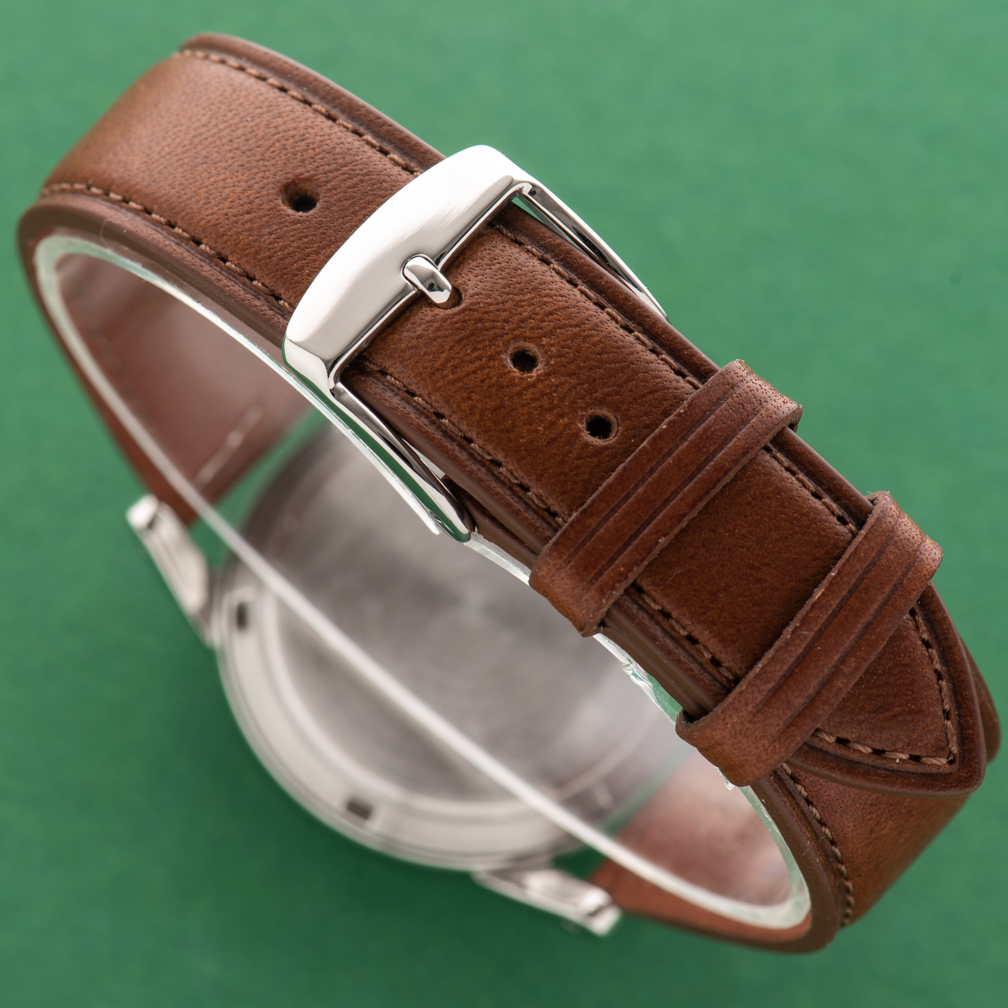 Vue de Omega Seamaster Automatic Bumper Beefy Lugs from 1951 Réf 2577