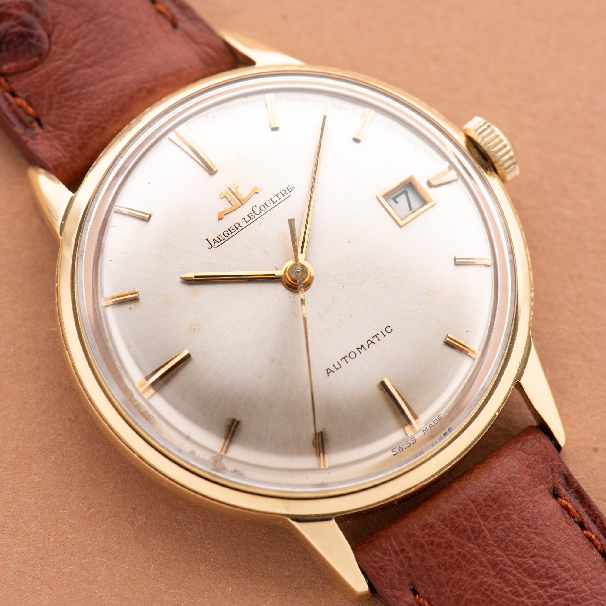 Vue de Jaeger LeCoultre Dress Watch Automatic 18K  Réf 393 K881