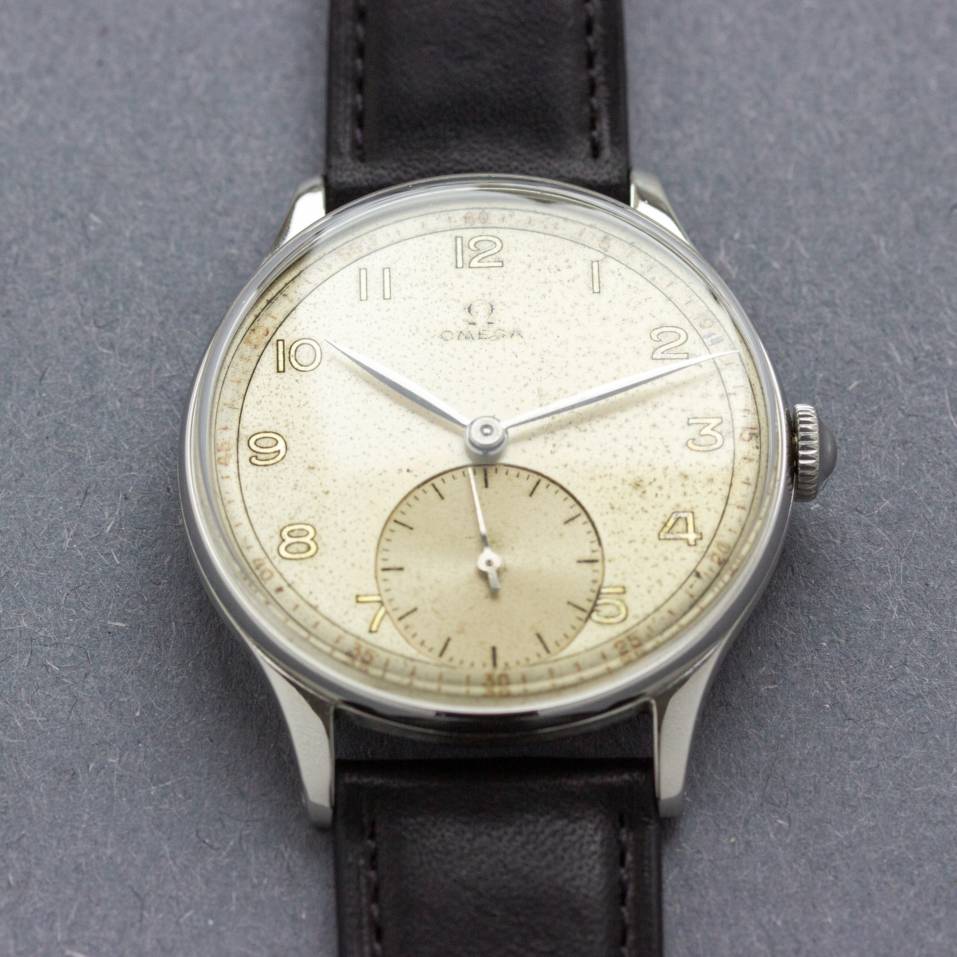 View of Omega Dress Sub Second 30T2 1946 Ref 2317