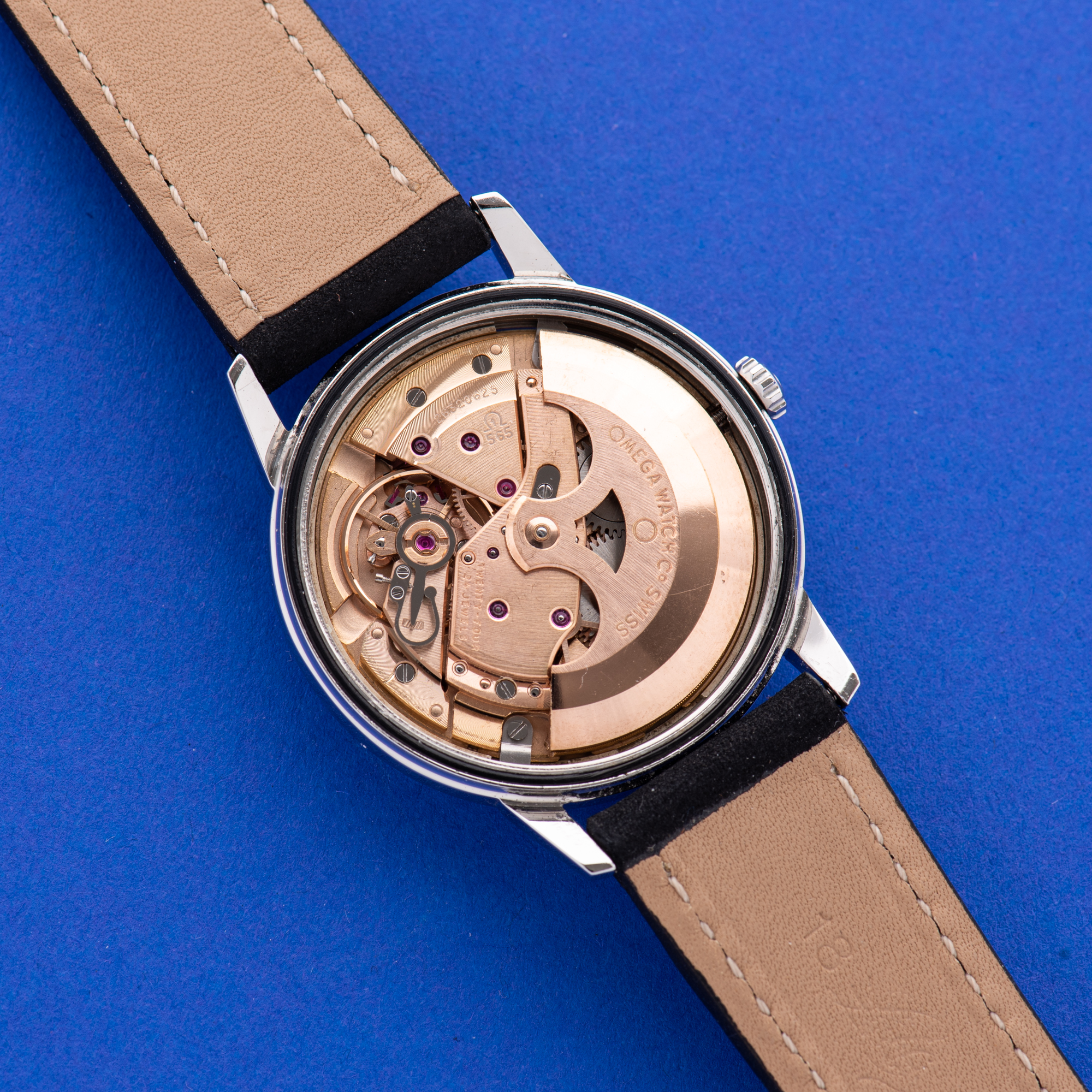 Vue de Omega Seamaster Automatic Date from 1968 Réf 166.002