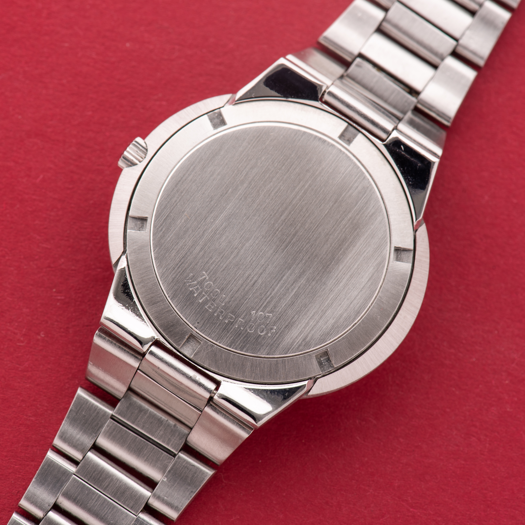 View of Omega Geneva Dynamic Racing Blue Dial Ref 135.333