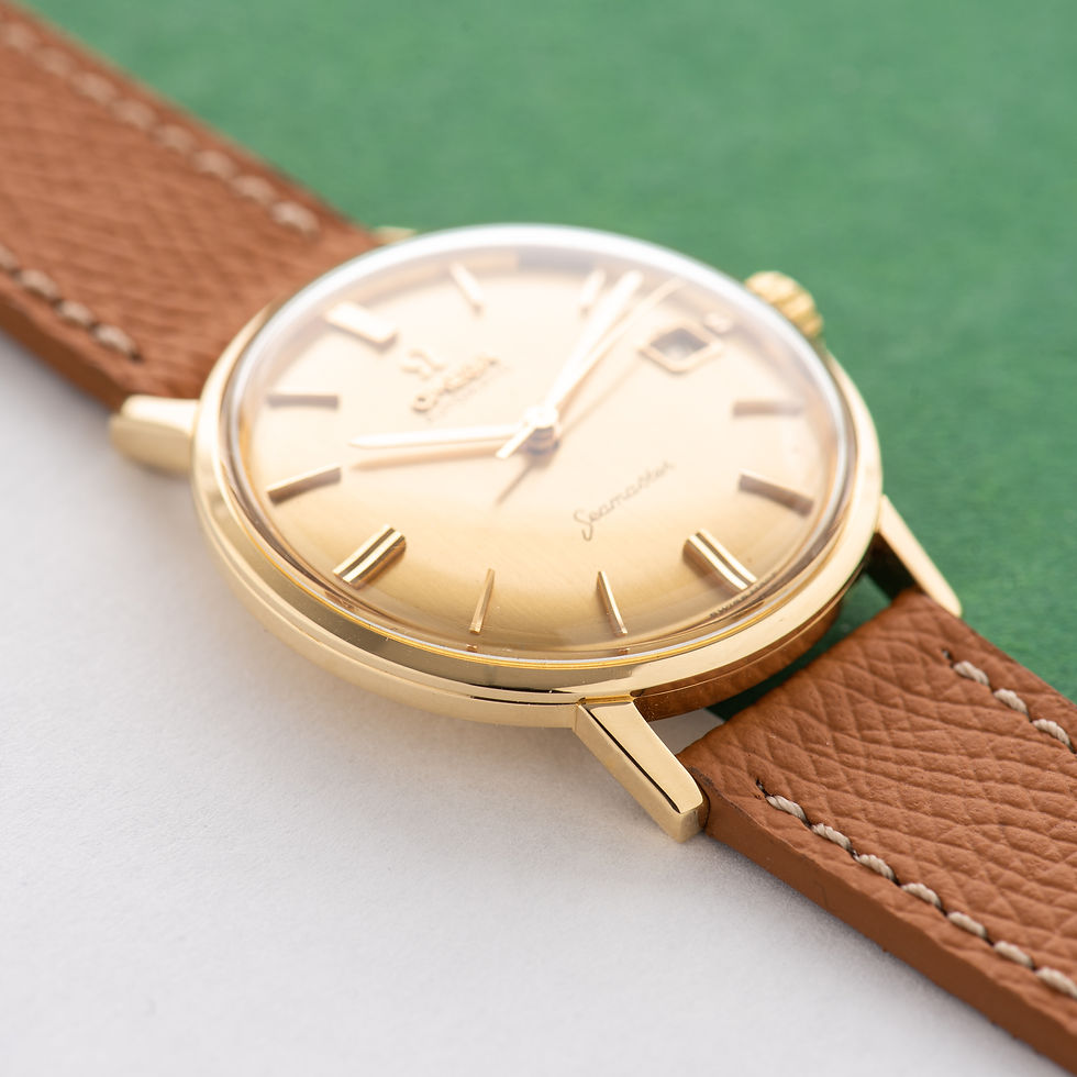 Miniature : Omega Seamaster 'Pre De Ville' Automatic OM Dial 18K from 1961 Réf 166.020