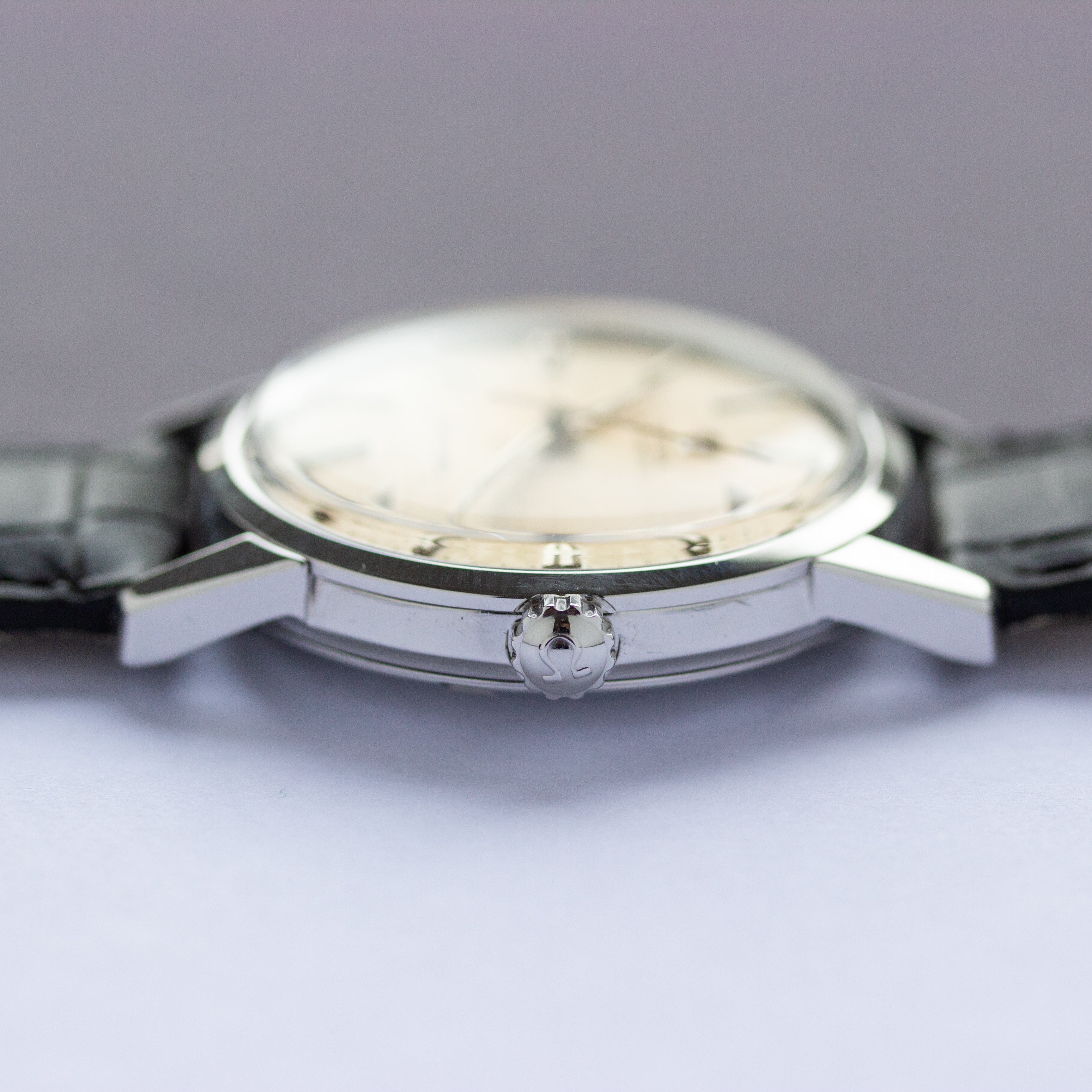 Vue de Omega Seamaster Automatic cal 591 from 1959 Réf 14704