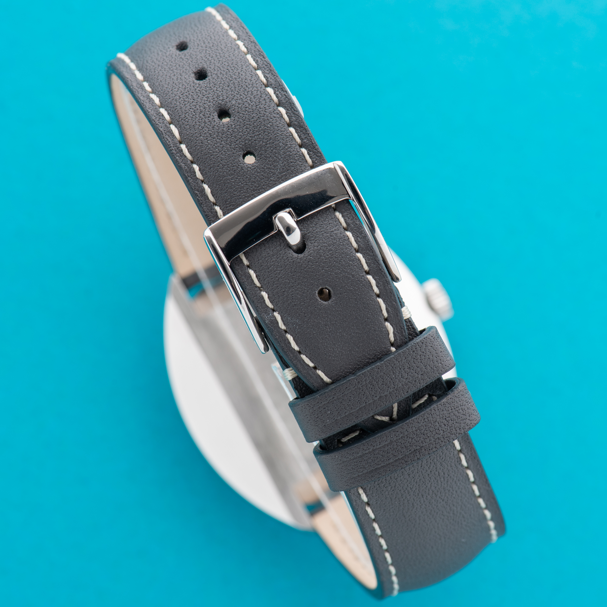 View of Omega Seamaster Cosmic Day Date Automatic Star Dust Dial cal 752 Ref 166.036