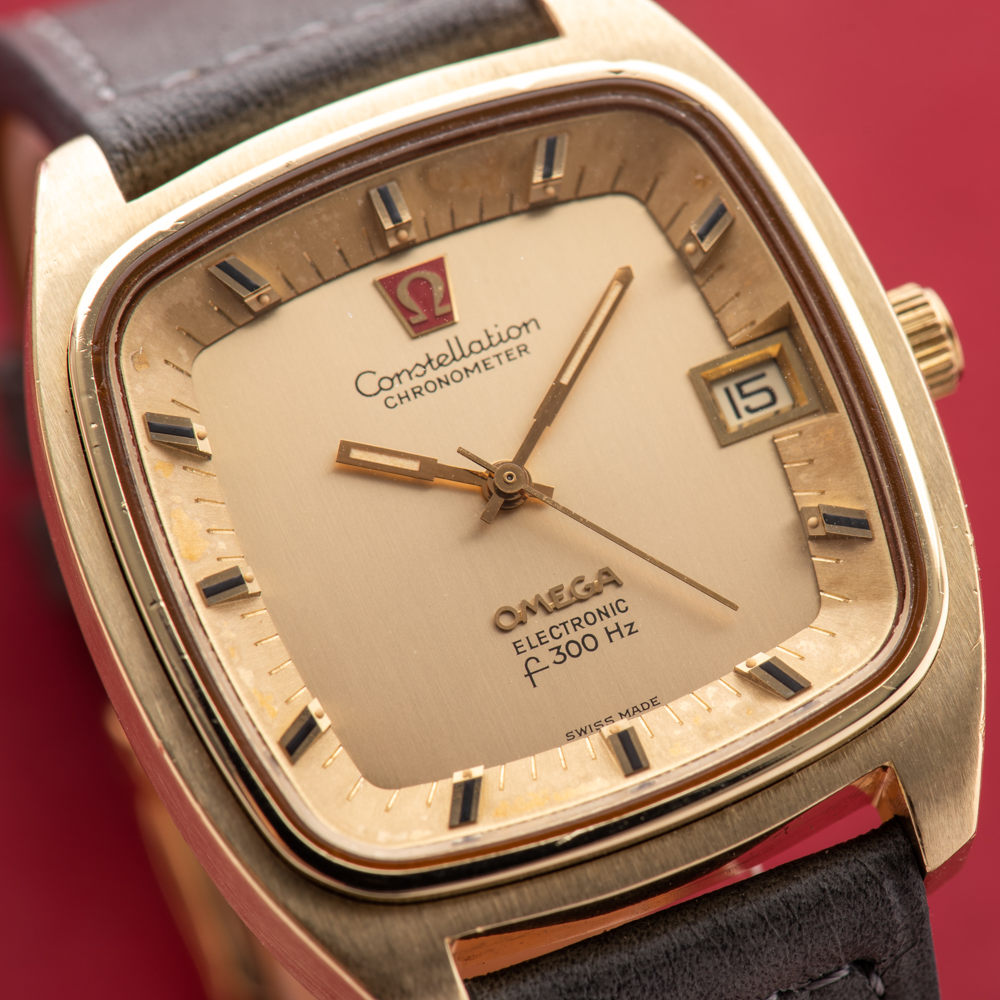 Vue de Omega Constellation Chronometer Electronic F300Hz from 1972 Ref 198.0027