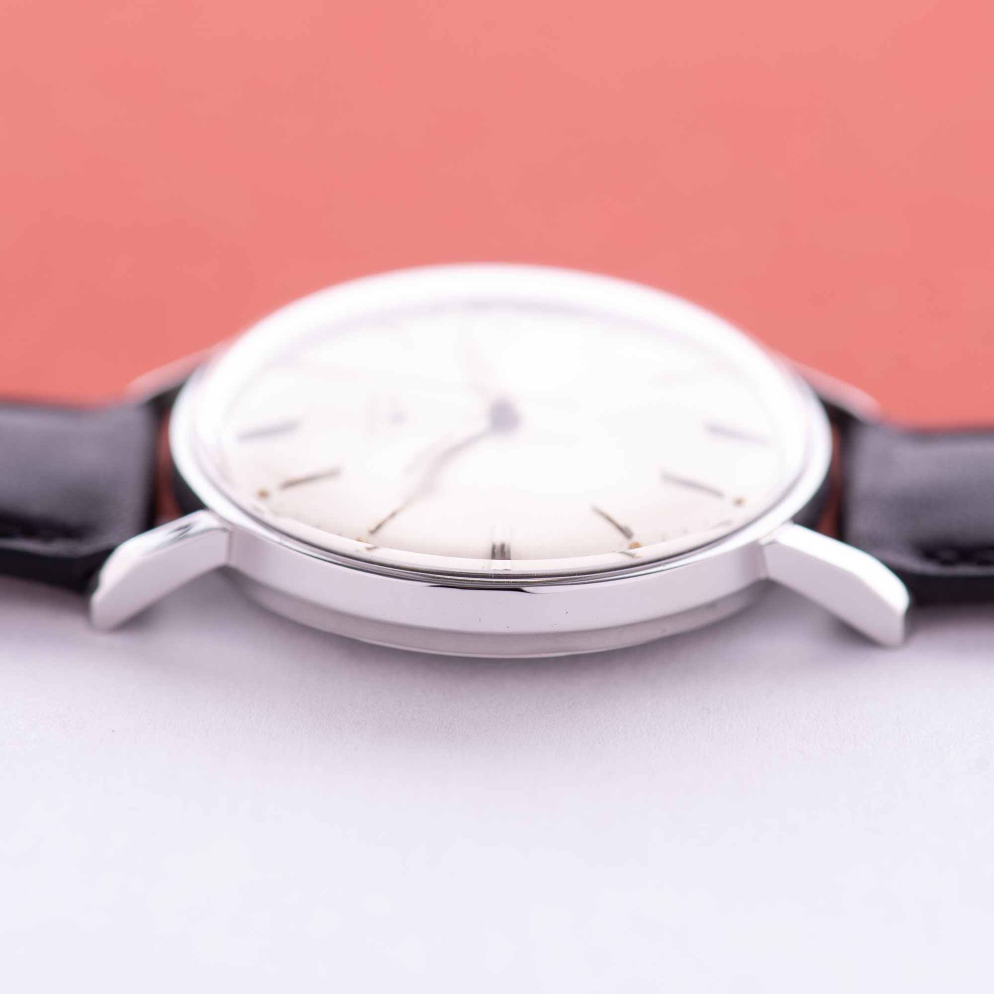 View of Longines Dress Watch Centre Seconds Steel Cal 280 Réf 7159