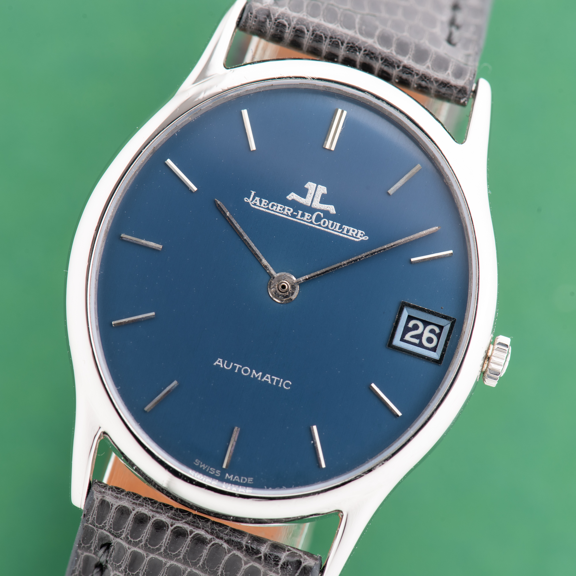 Vue de Jaeger LeCoultre Automatic Ellipse Blue Cal 900​​​​​​​ Réf 5002.42