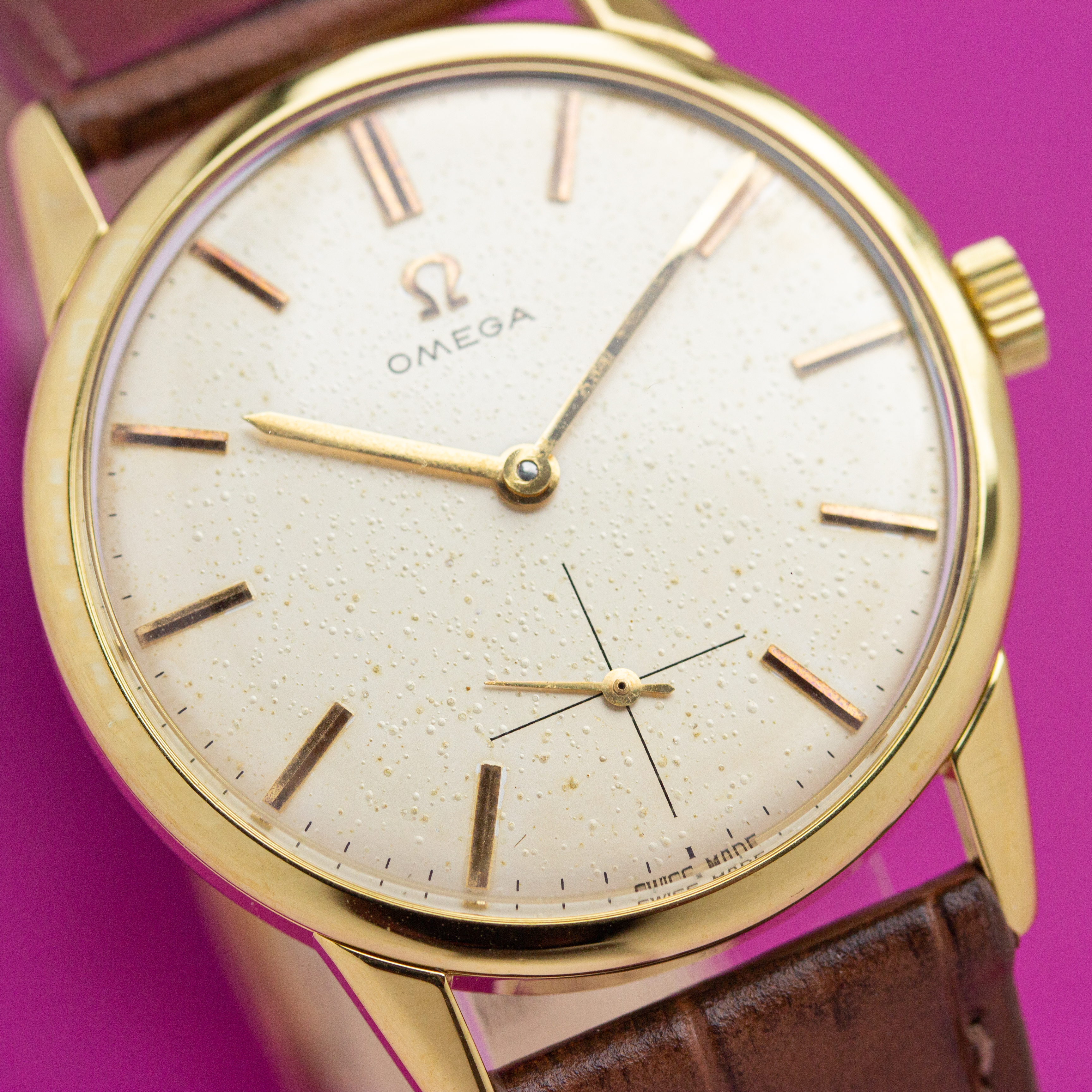 Zicht op Omega Dress sub second cal 269 Réf 14713