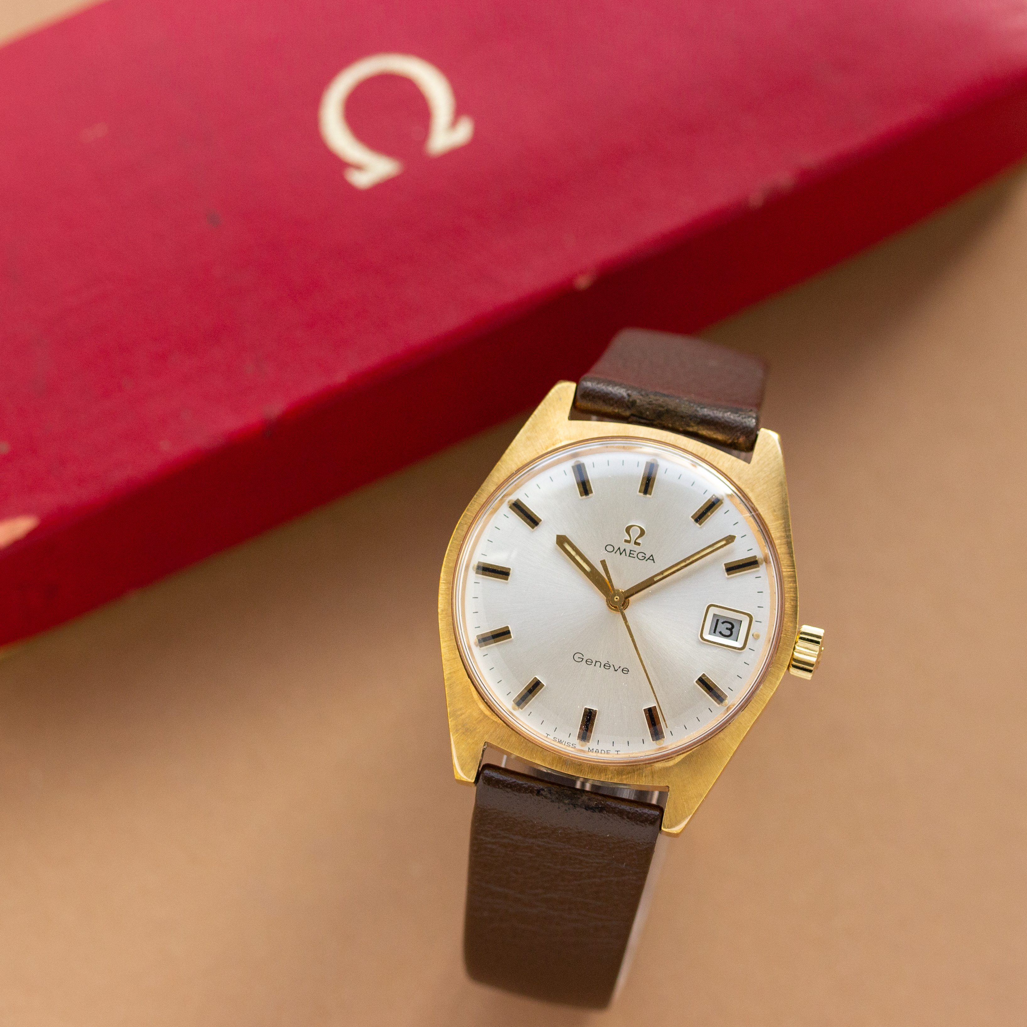 View of Omega Geneva ref 136.041 cal 613