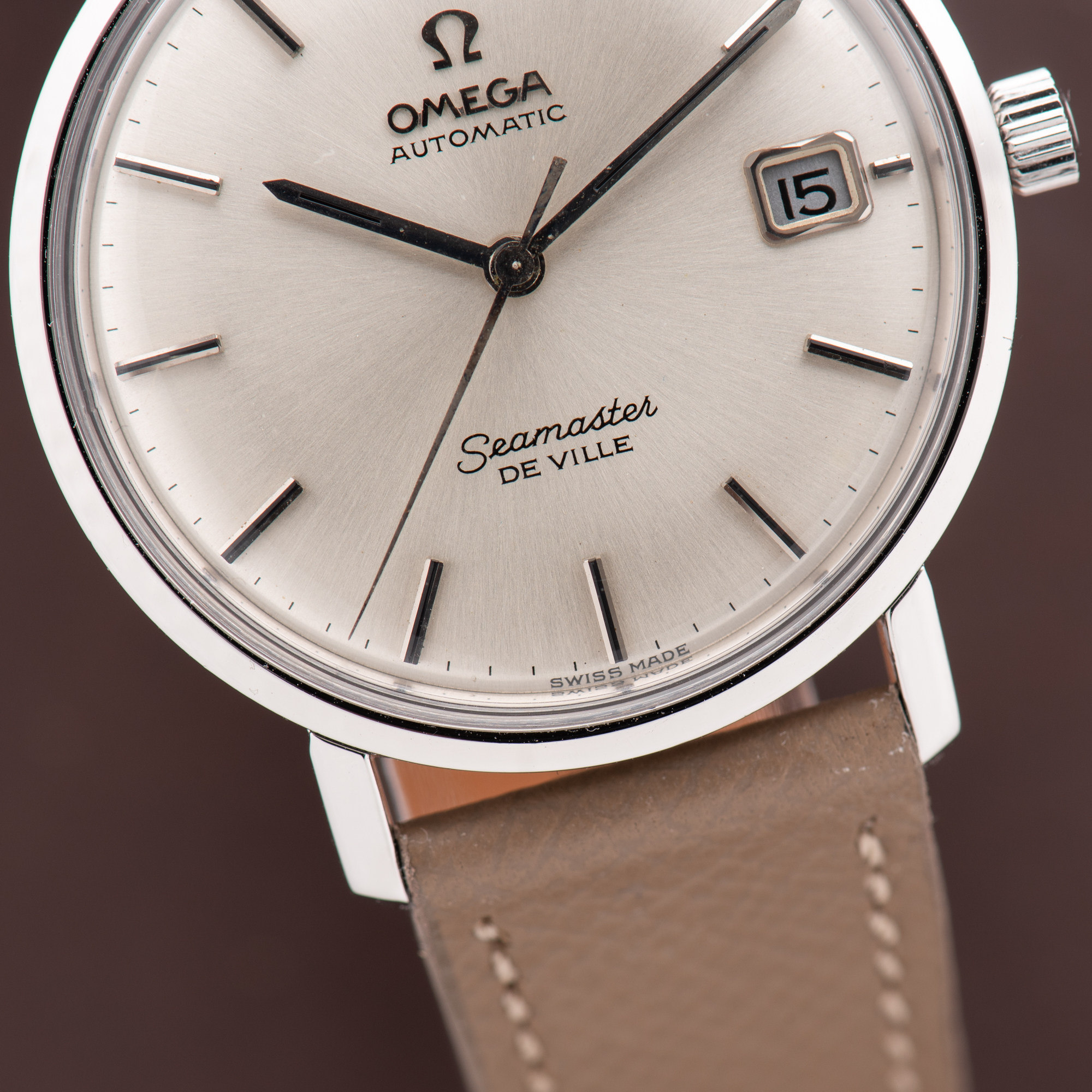 View of Omega Seamaster De Ville Automatic Date Réf 166.020