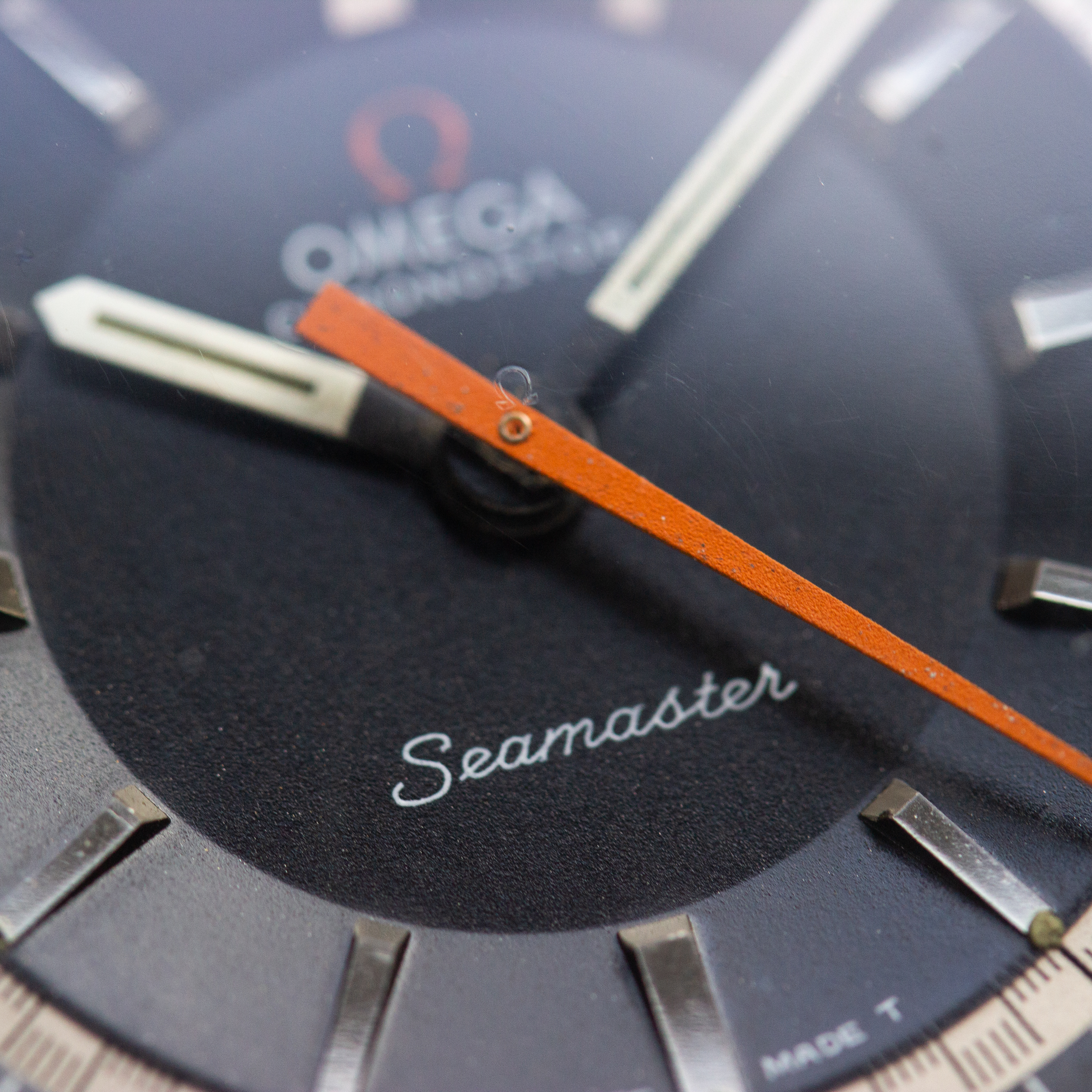 Vue de Omega Chronostop Seamaster Jumbo Regatta réf 145.008 cal 865 year 1968