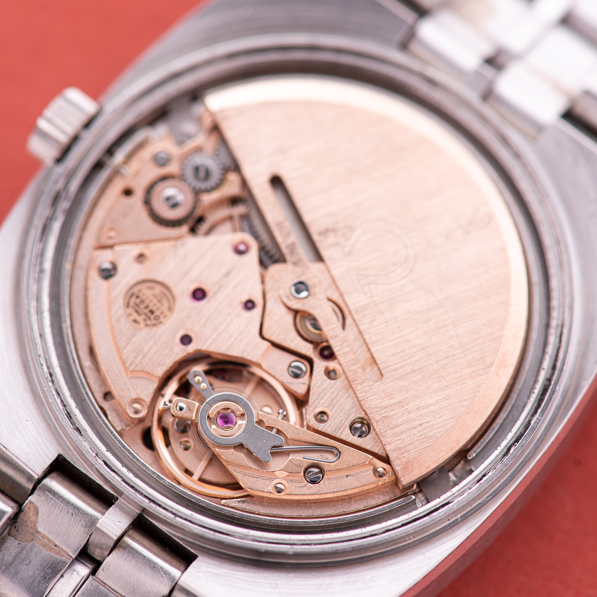 View of Omega Constellation Day Date (North) Korea Day from 1972 Ref 168.0054