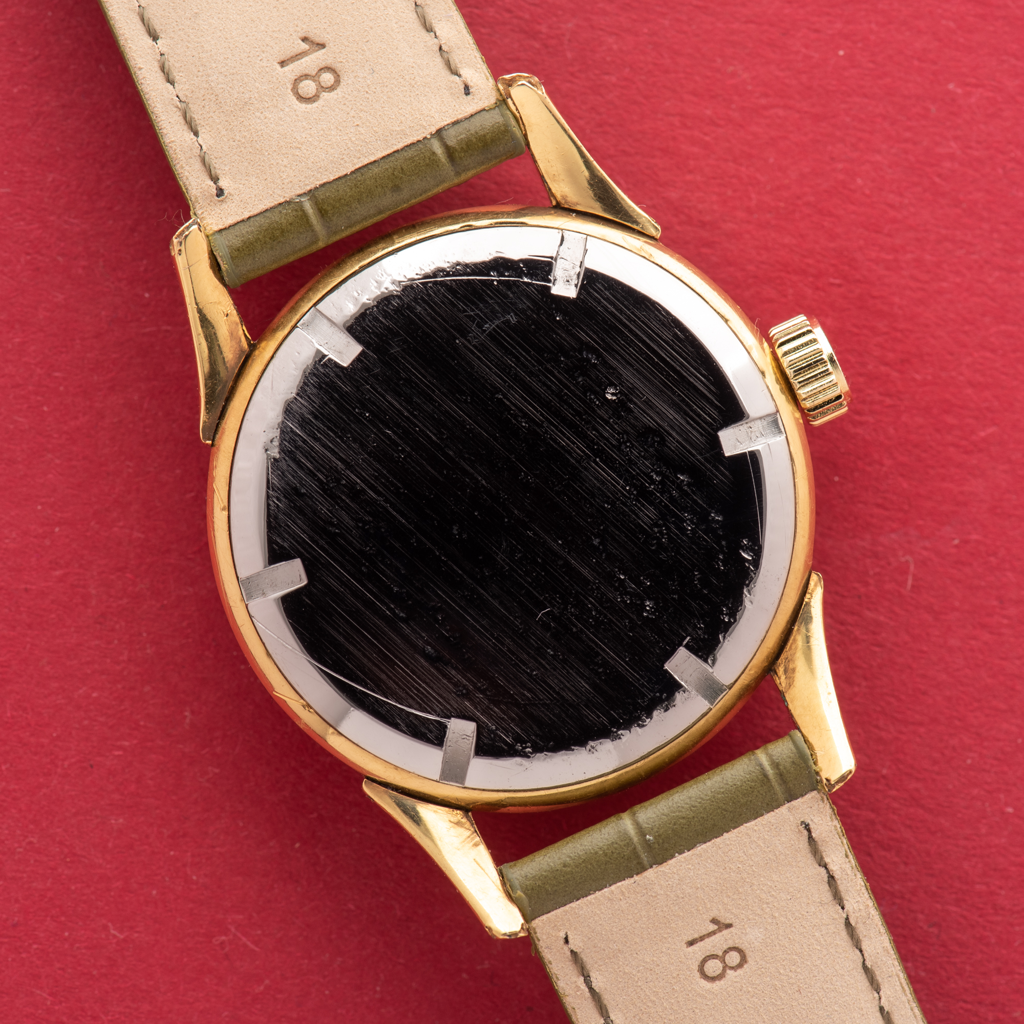 View of Longines Dress Watch Centre Seconds Gold Plated Cal 23 ZS Ref 6246