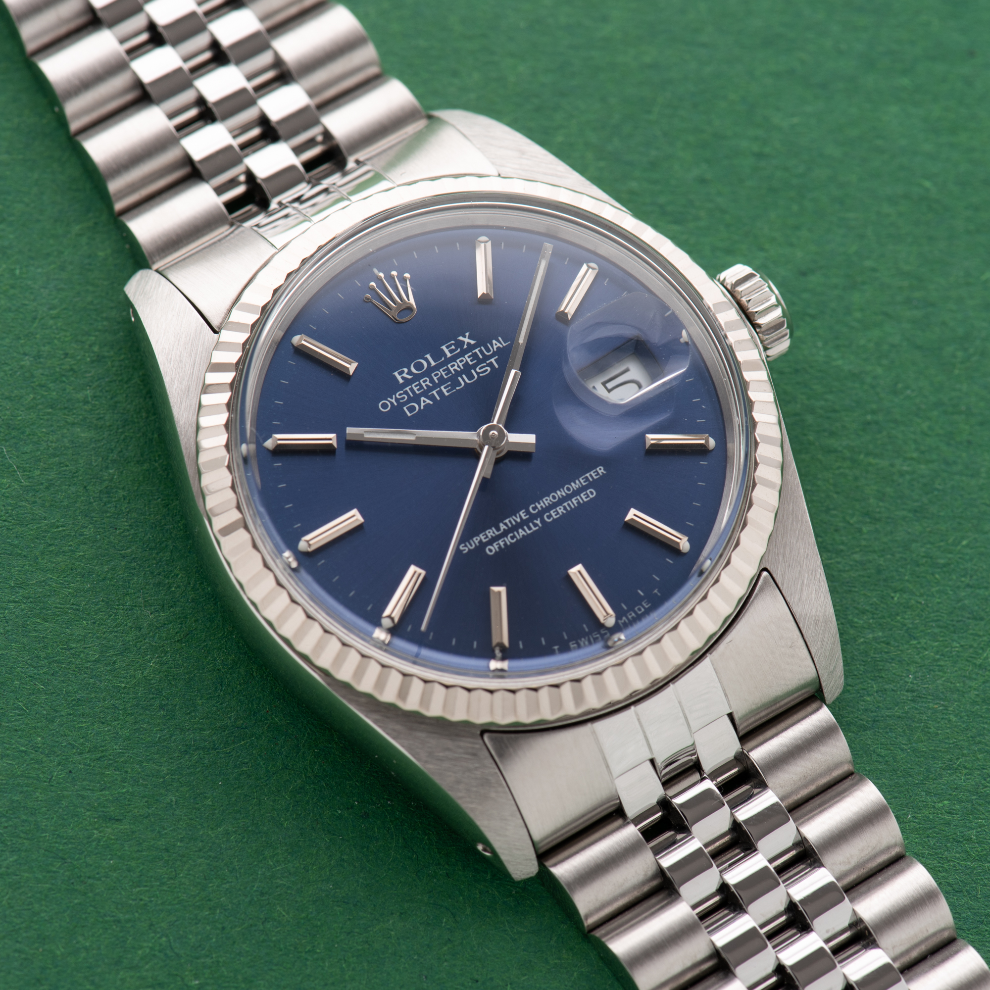 Vue de Rolex Oyster Perpetual Datejust from 1988  Réf 16014