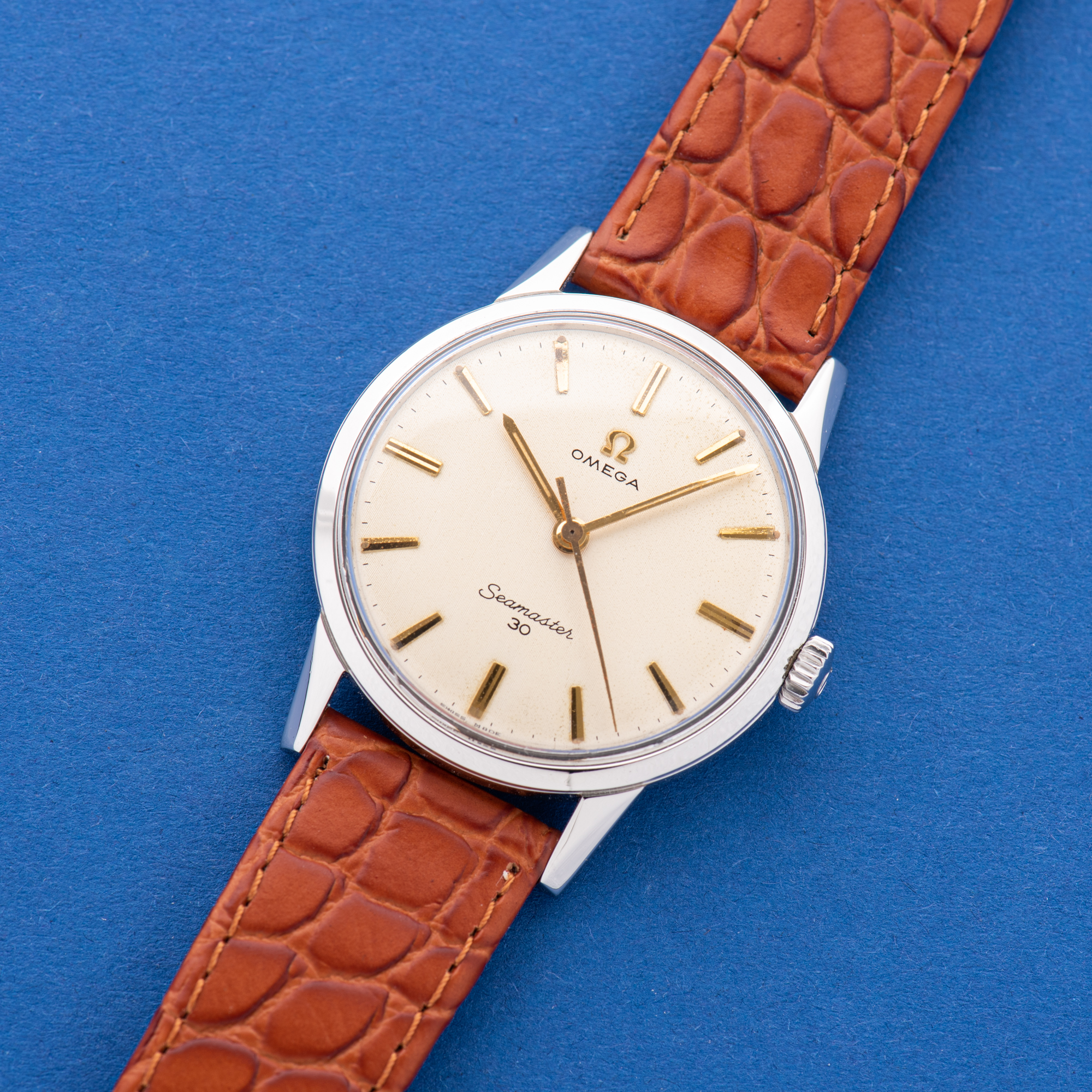 Zicht op Omega Seamaster 30 uit 1962 Ref 135.003