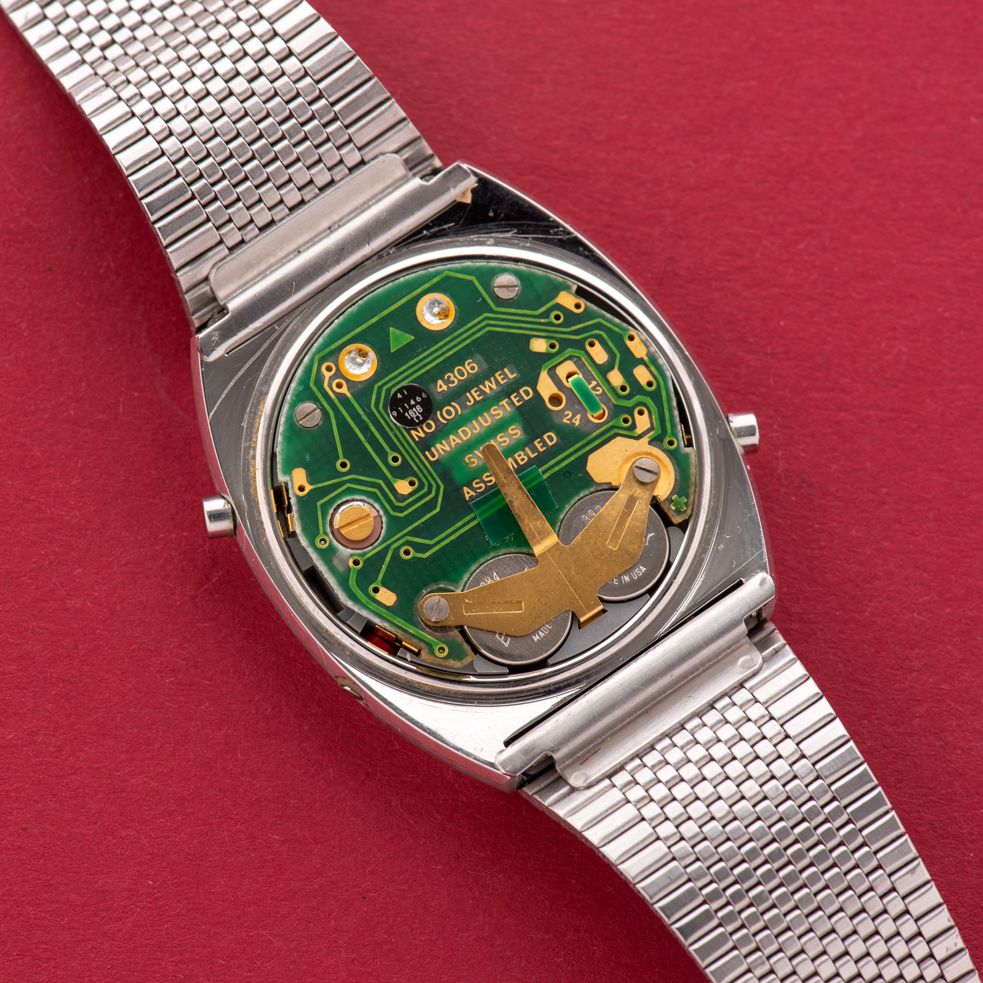 Vue de Omega LCD Quartz RARE from 1978 cal 4306 Réf 396.0850
