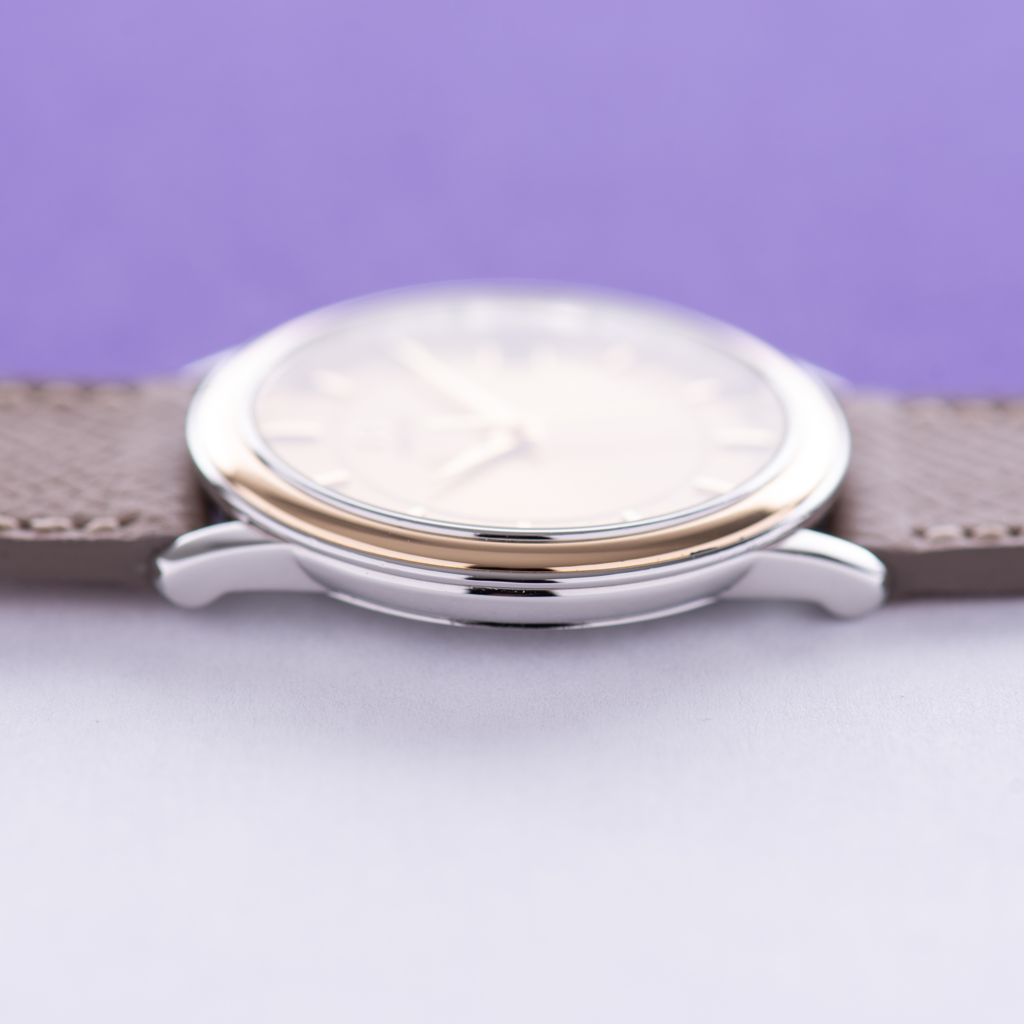 Zicht op Omega De Ville Prestige Gold/Staal Quartz Ref 196.1150