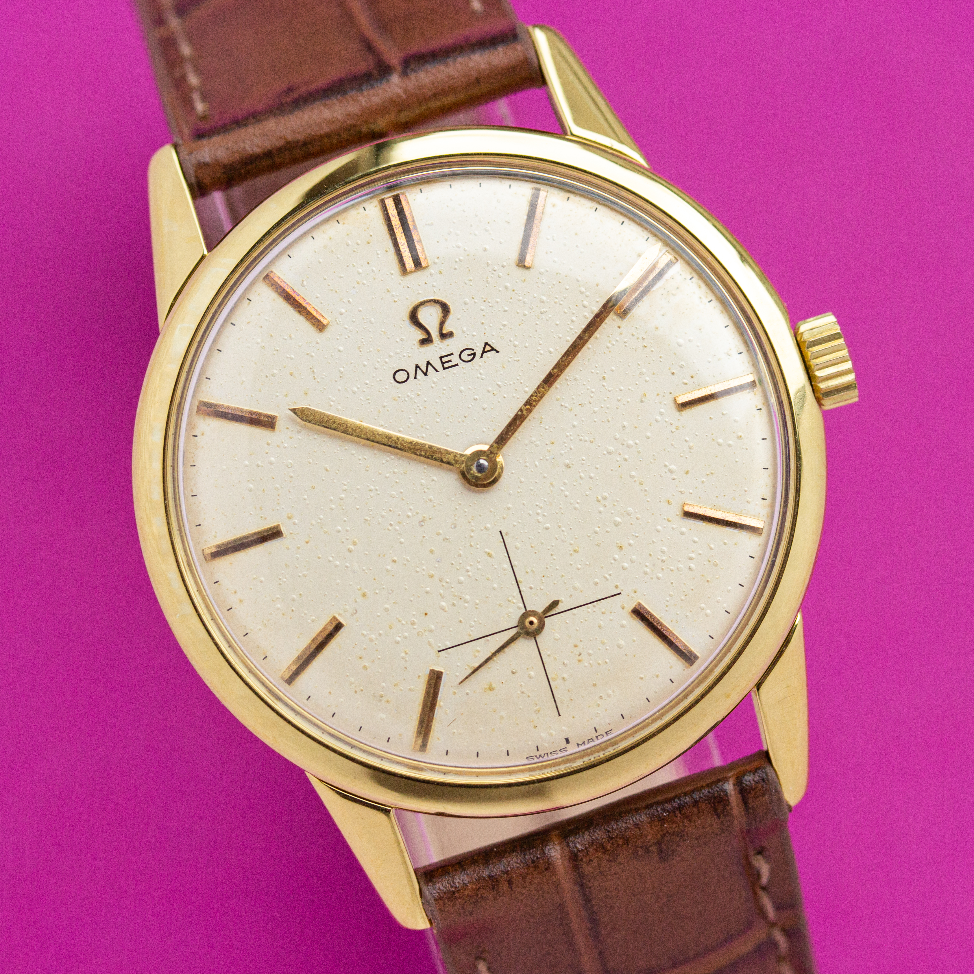 Zicht op Omega Dress sub second cal 269 Réf 14713