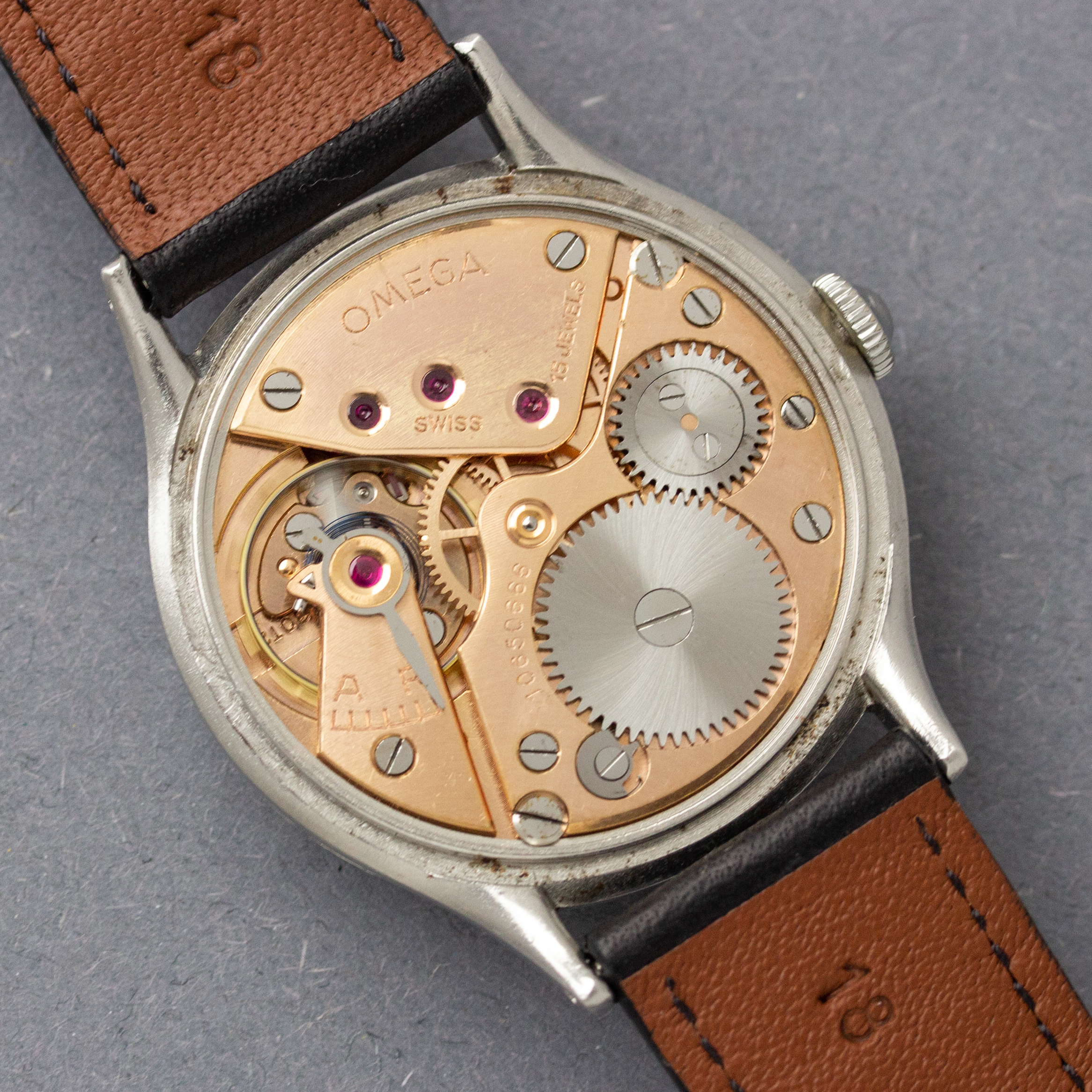 View of Omega Dress Sub Second 30T2 1946 Ref 2317