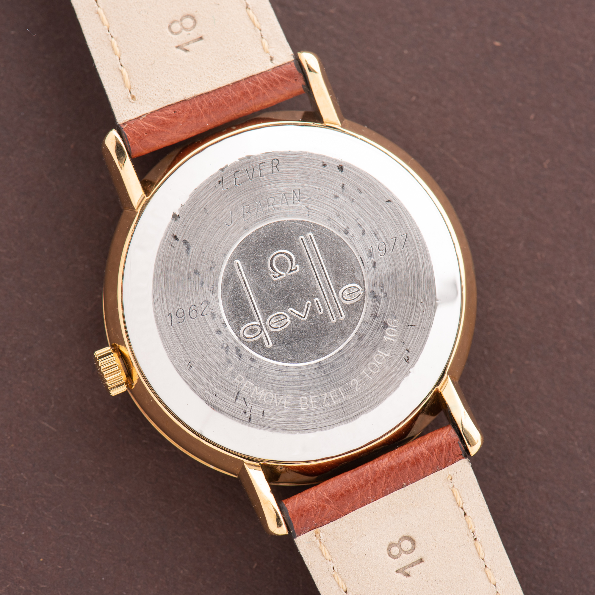 View of Omega Geneva Automatic Date ref 166.0161