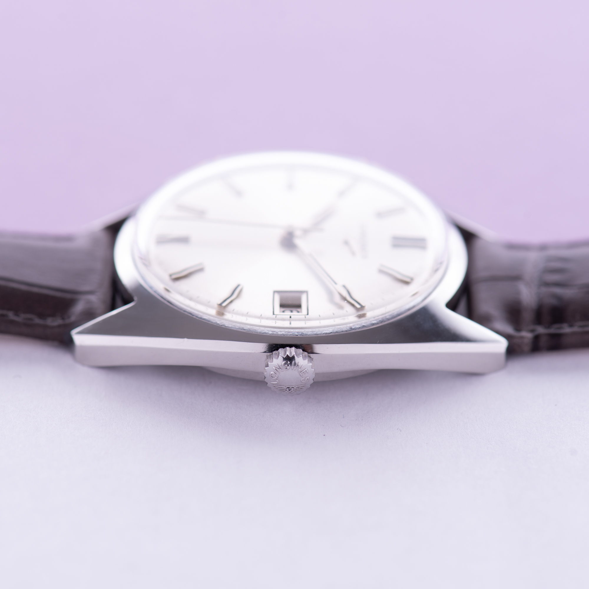 View of Longines Dress Watch Centre Seconds Cal 285 Ref 7912