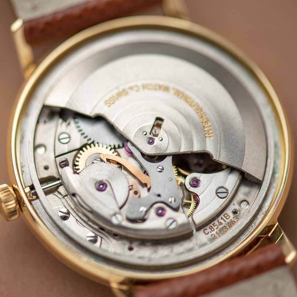 Thumbnail: IWC Dress Watch Automatic Date Pellaton Réf 1818 Cal C.8541B