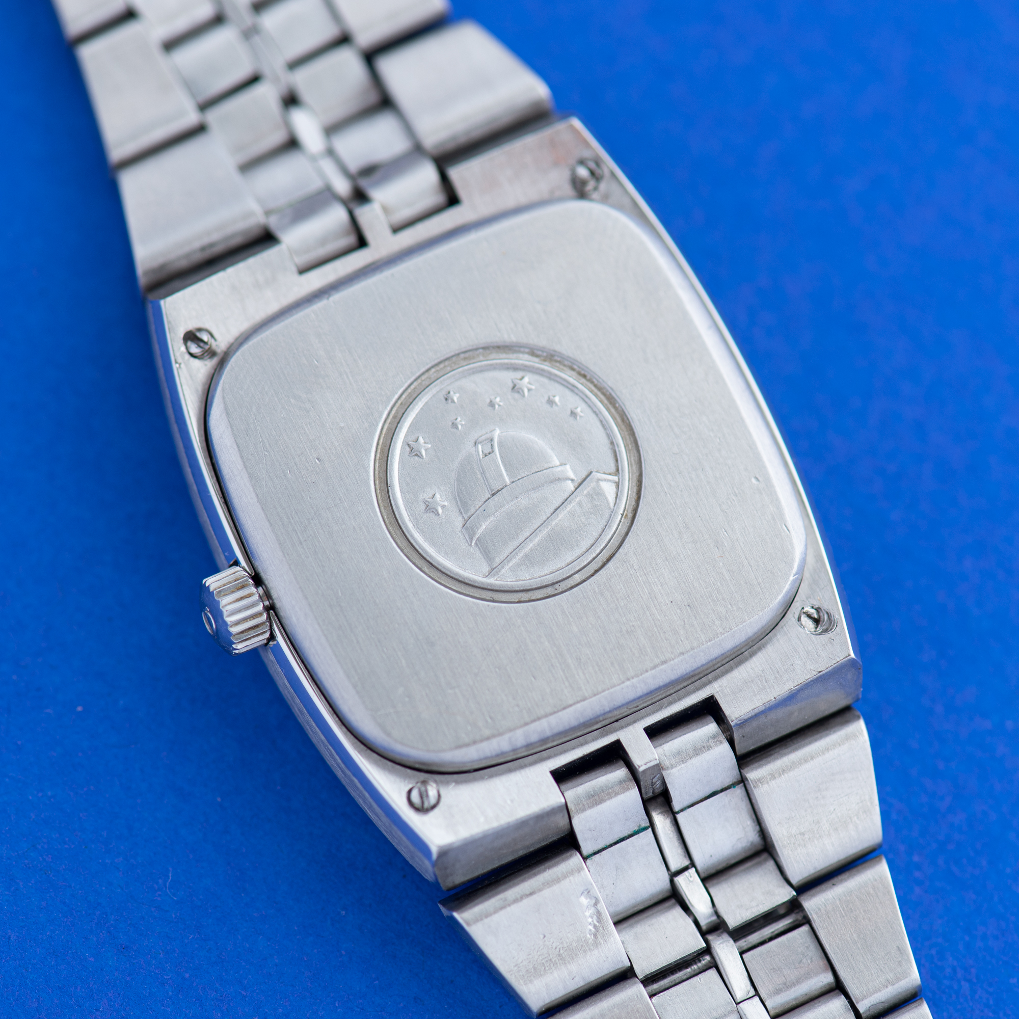 Vue de Omega Constellation Automatc Acier Réf 168.059