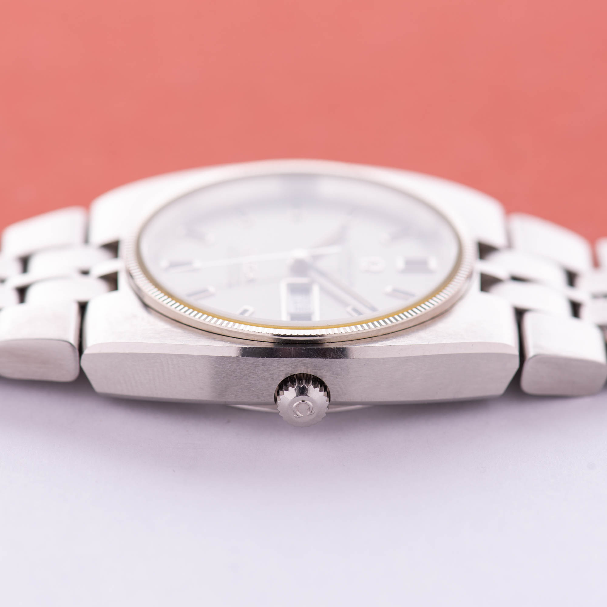 View of Omega Constellation Day Date (North) Korea Day from 1972 Ref 168.0054