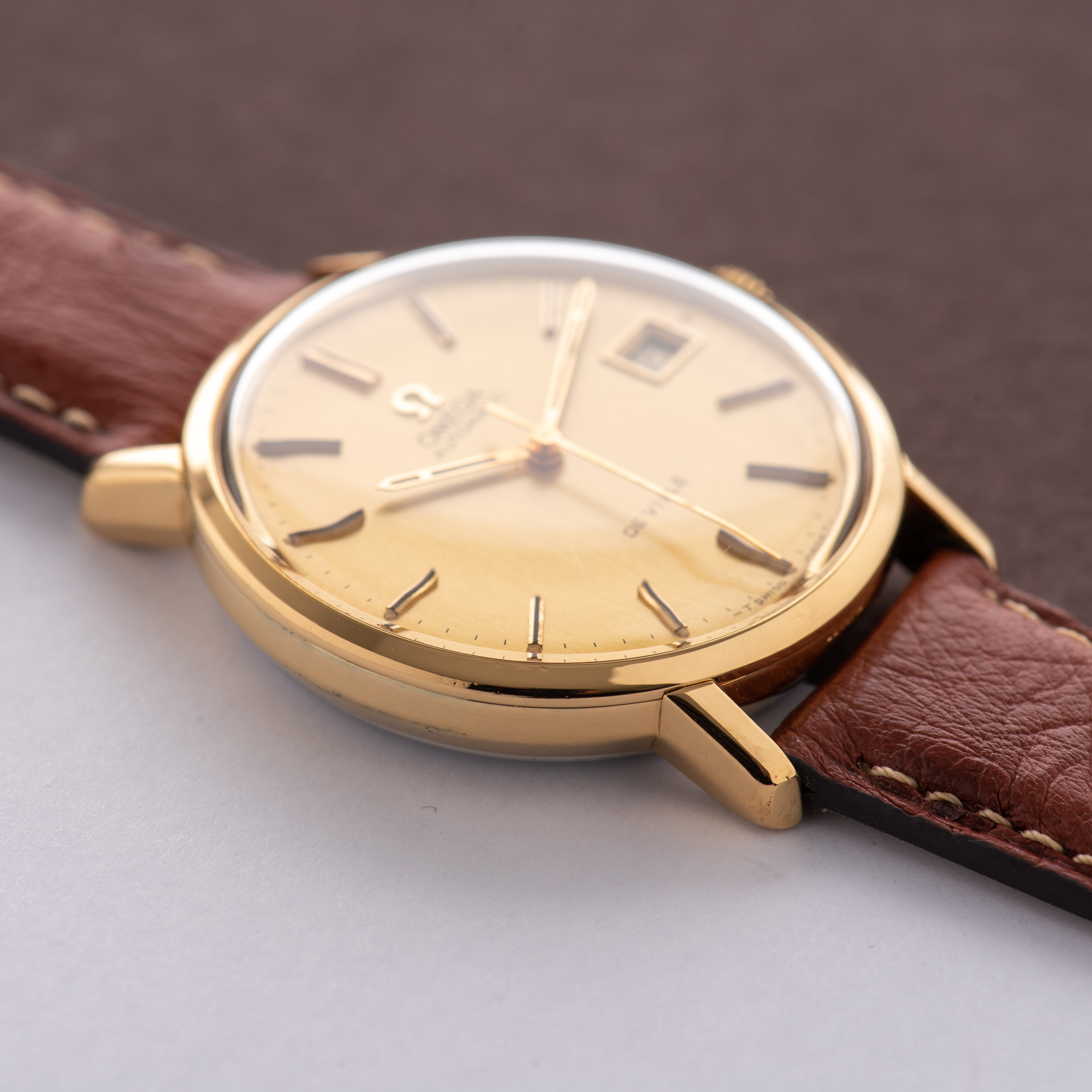 View of Omega Geneva Automatic Date ref 166.0161