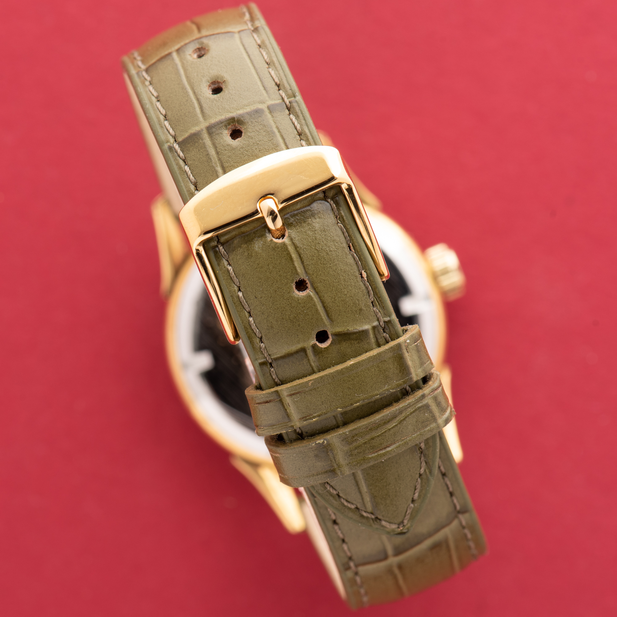 View of Longines Dress Watch Centre Seconds Gold Plated Cal 23 ZS Ref 6246