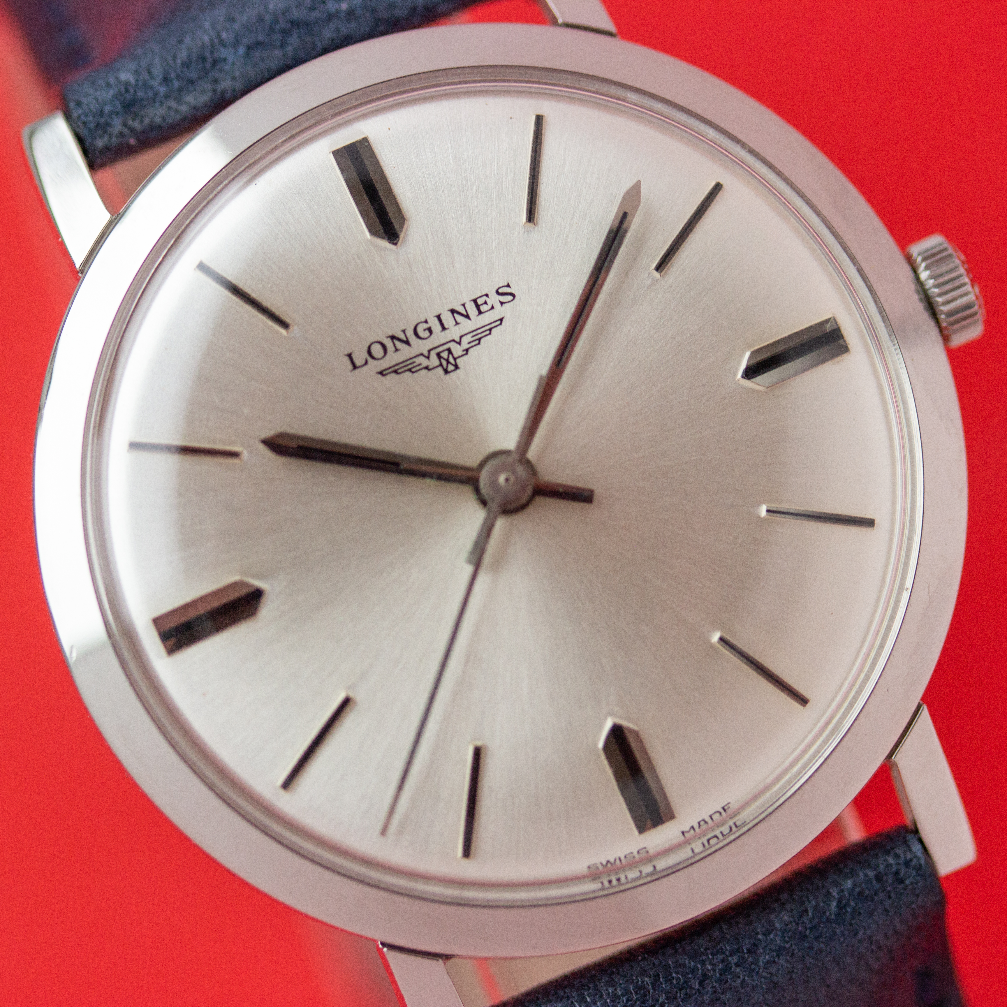 View of Longines Dress centre seconds Réf 7854