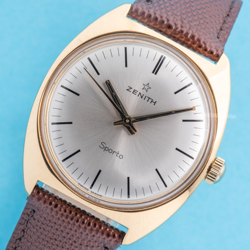 Zenith Sporto Zenith 2542 Movement Zenith Stellina Sporto Placcato