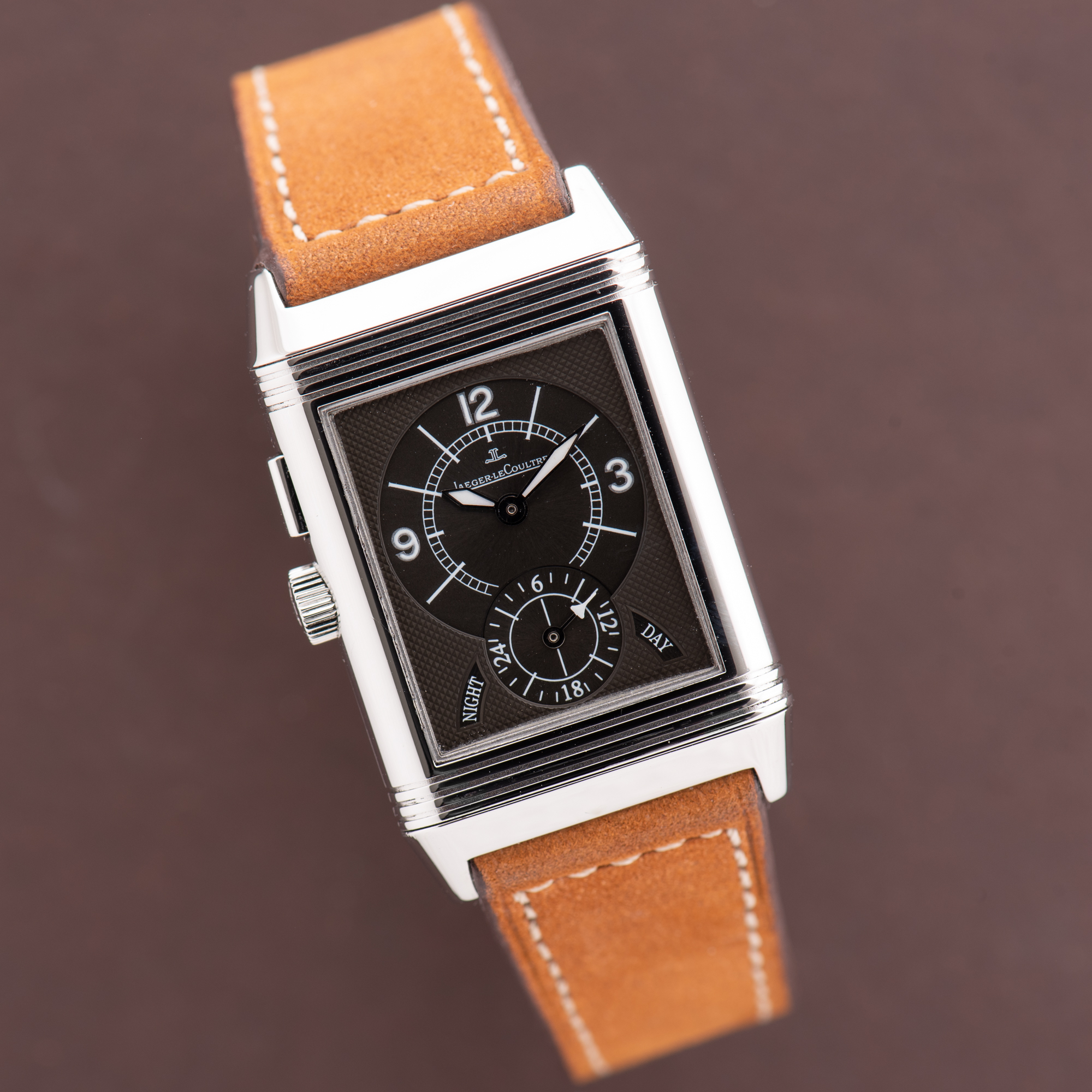 Vue de Jaeger LeCoultre Reverso Duoface Day & Night Réf 272.8.54