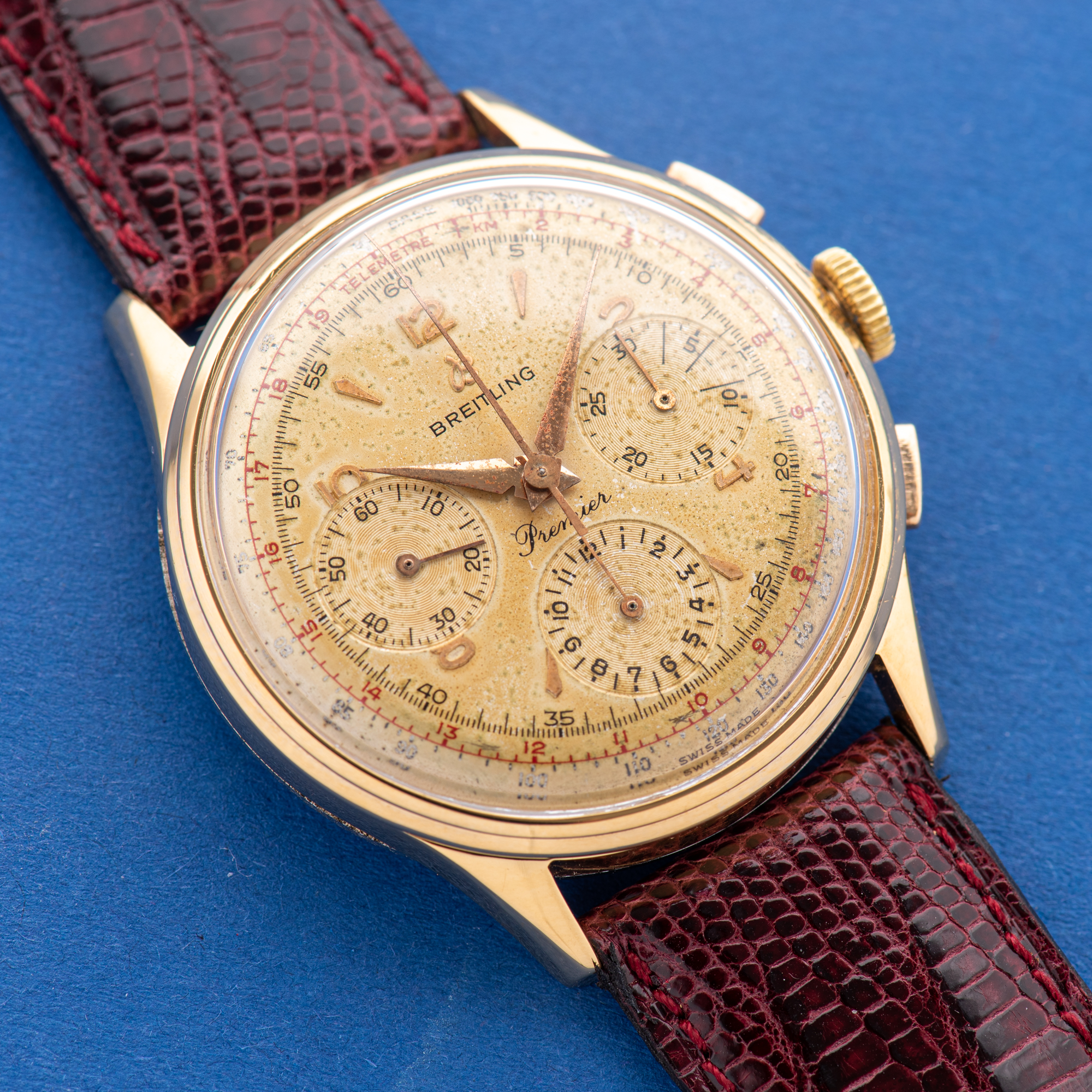 View of Breitling Premier Oversize Chronograph Venus 178 Réf 734