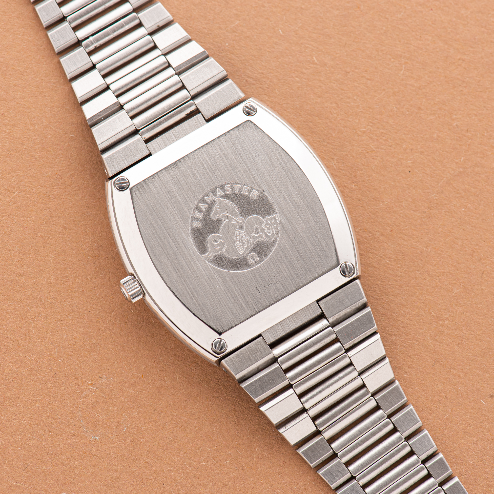 View of Omega Seamaster Quartz Full Set from 1981 cal 1342 Réf 396.0890