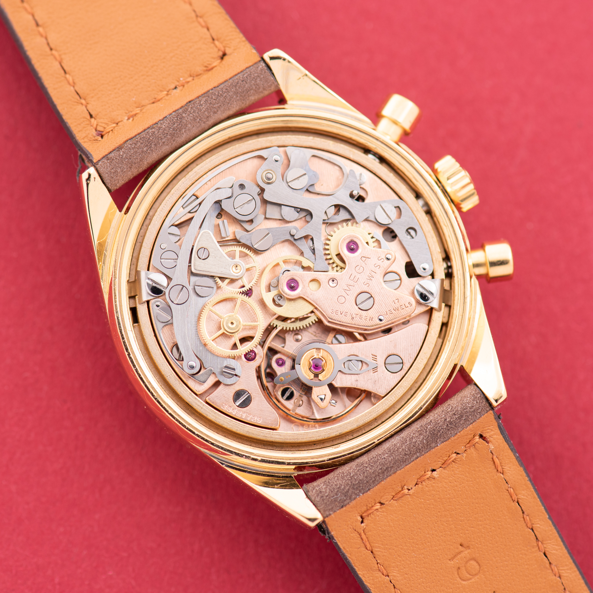 Vue de Omega De Ville Chronograph cal 861 from 1969 Réf 145.018