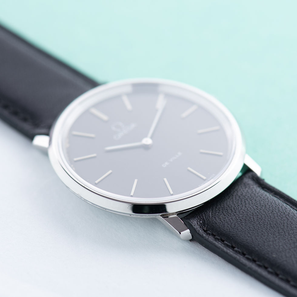 Miniature : Omega De Ville Dress Watch Grey Dial Steel Réf 111.0107