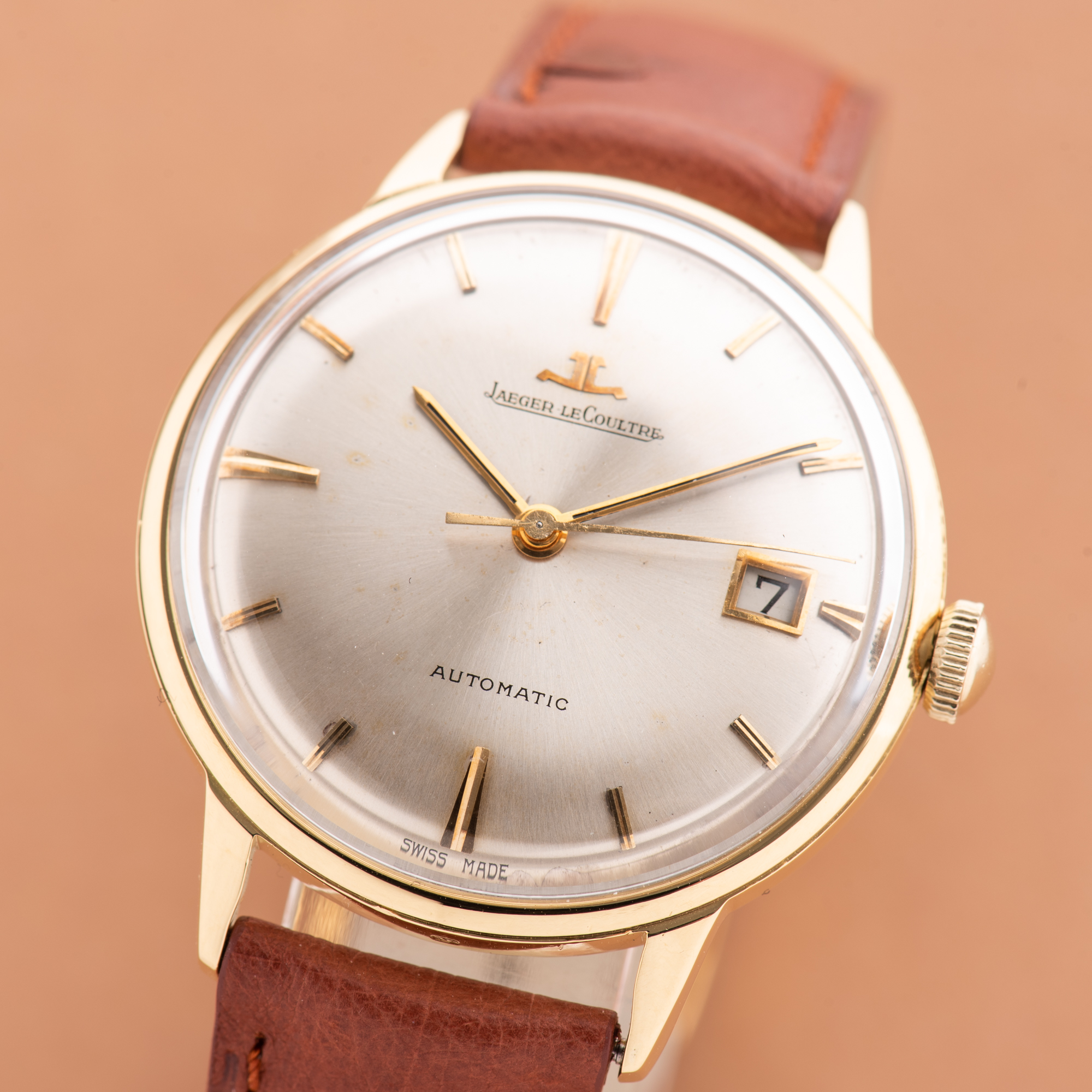 Vue de Jaeger LeCoultre Dress Watch Automatic 18K  Réf 393 K881