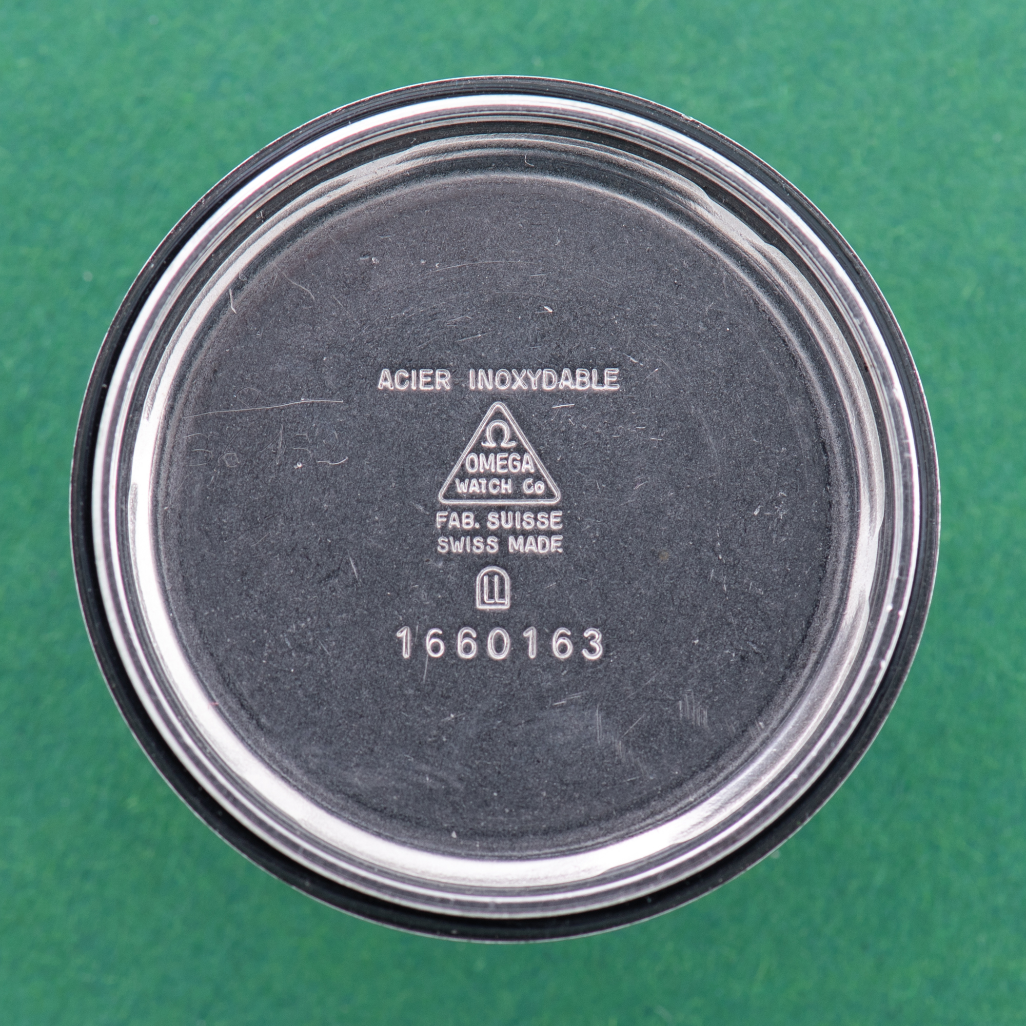 View of Omega Geneva Automatic Date From 1972 Ref 166.0163