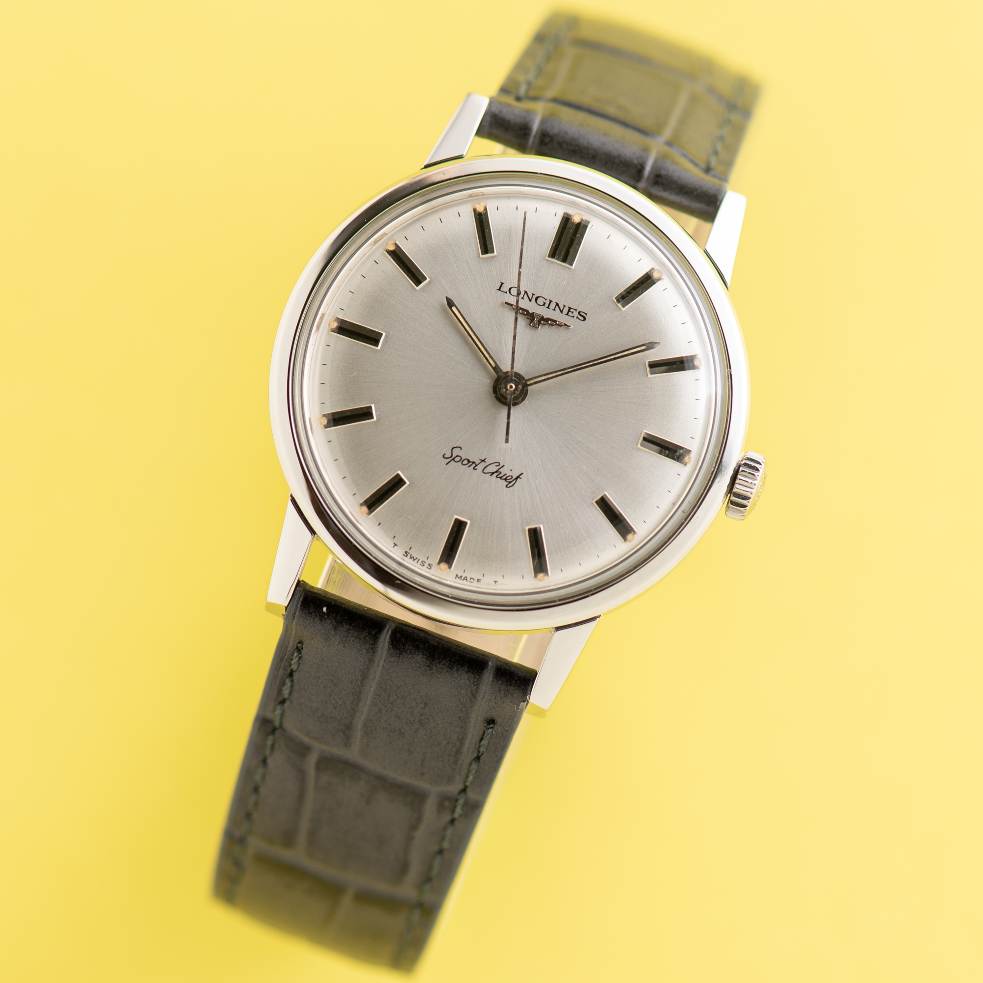Vue de Longines Sport Chief Cal 284 Réf 7272