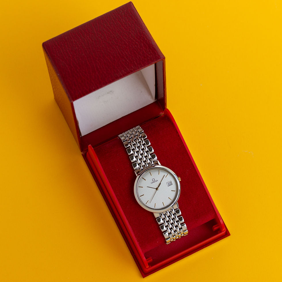 Thumbnail: Omega De Ville Quartz  Référence 396.1012