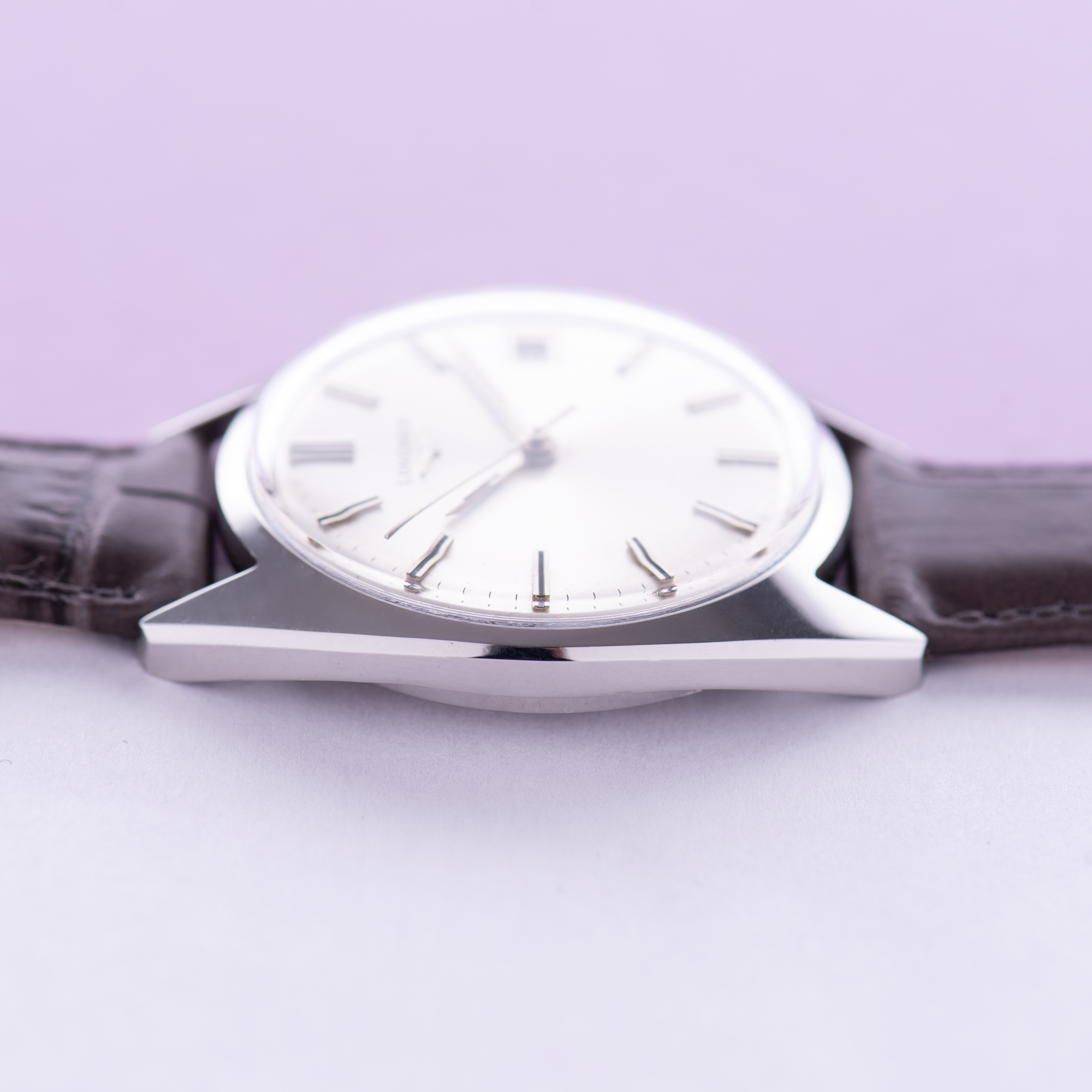 View of Longines Dress Watch Centre Seconds Cal 285 Ref 7912